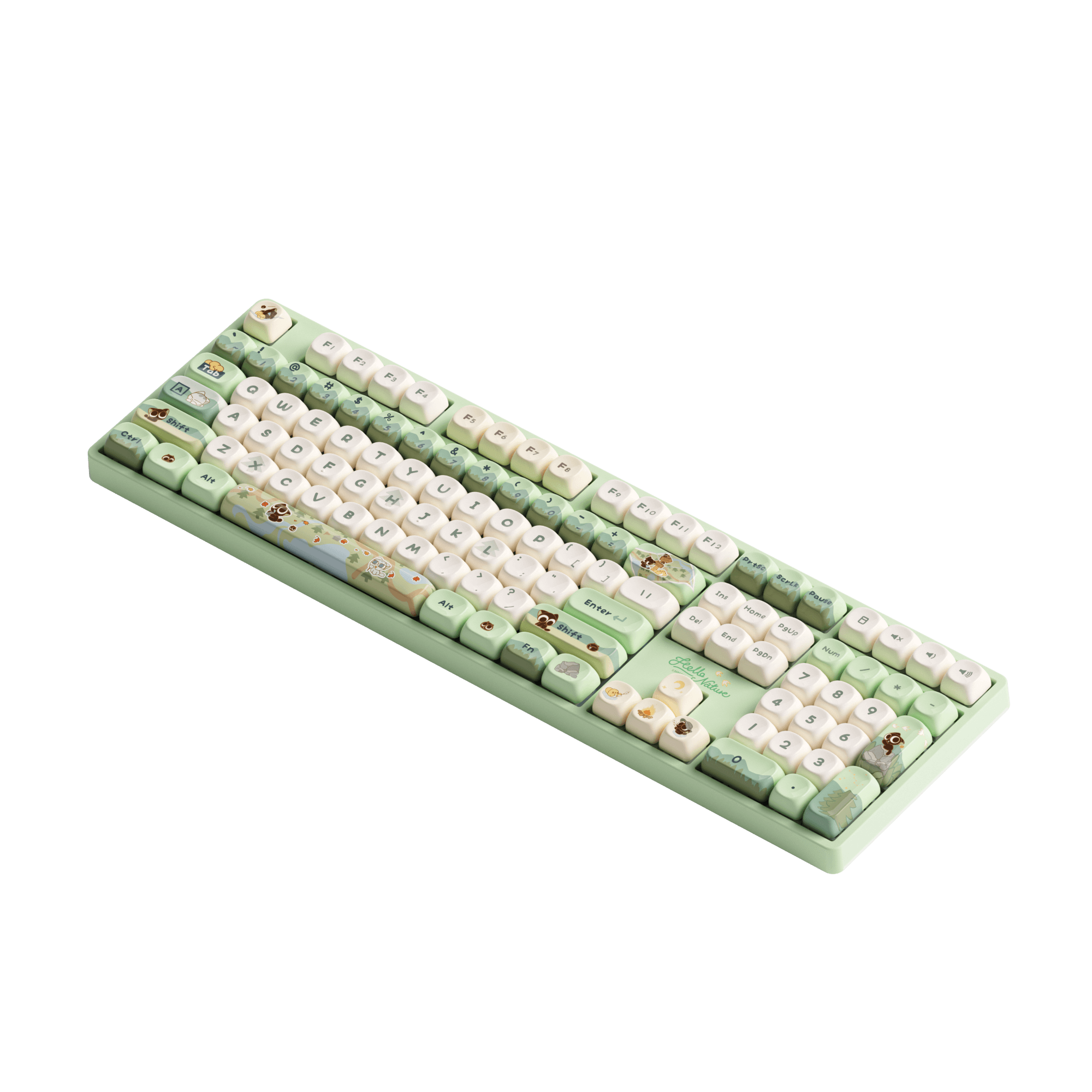 Akko The Legend of Hei 5108B Plus Mechanical Keyboard Right Side Details
