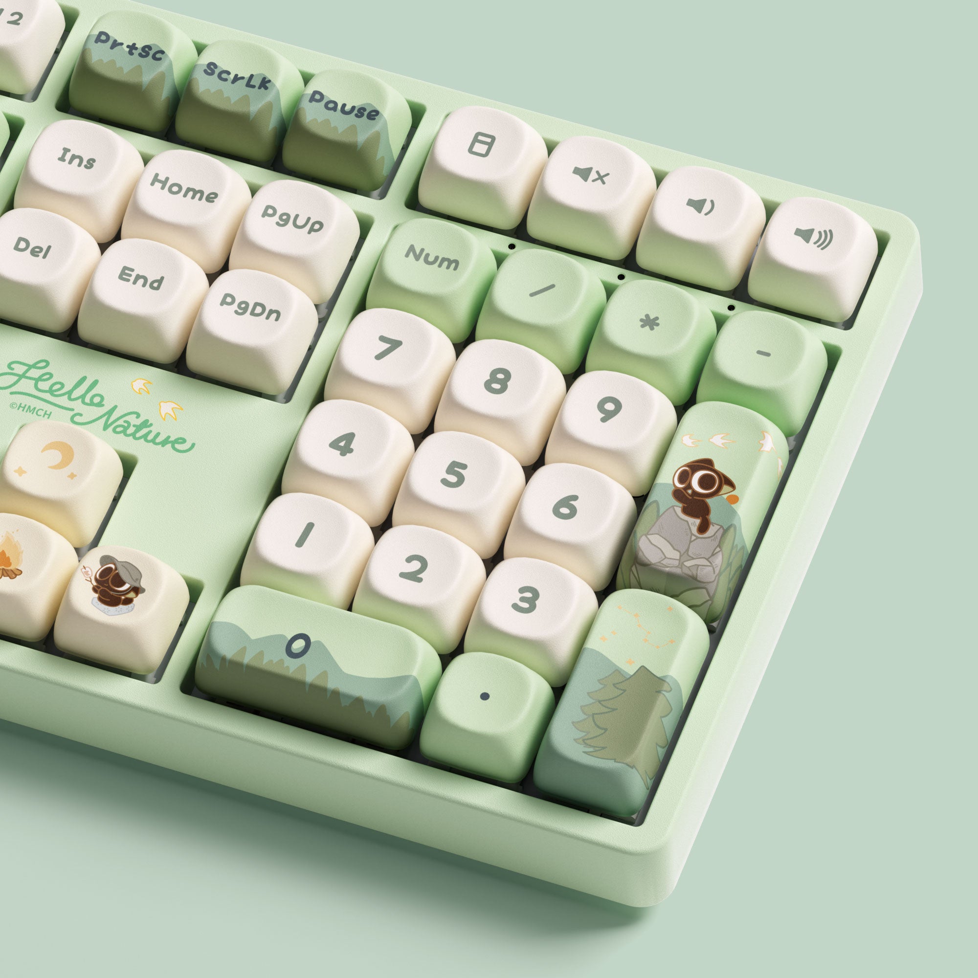 Akko The Legend of Hei 5108B Plus Mechanical Keyboard Right Details