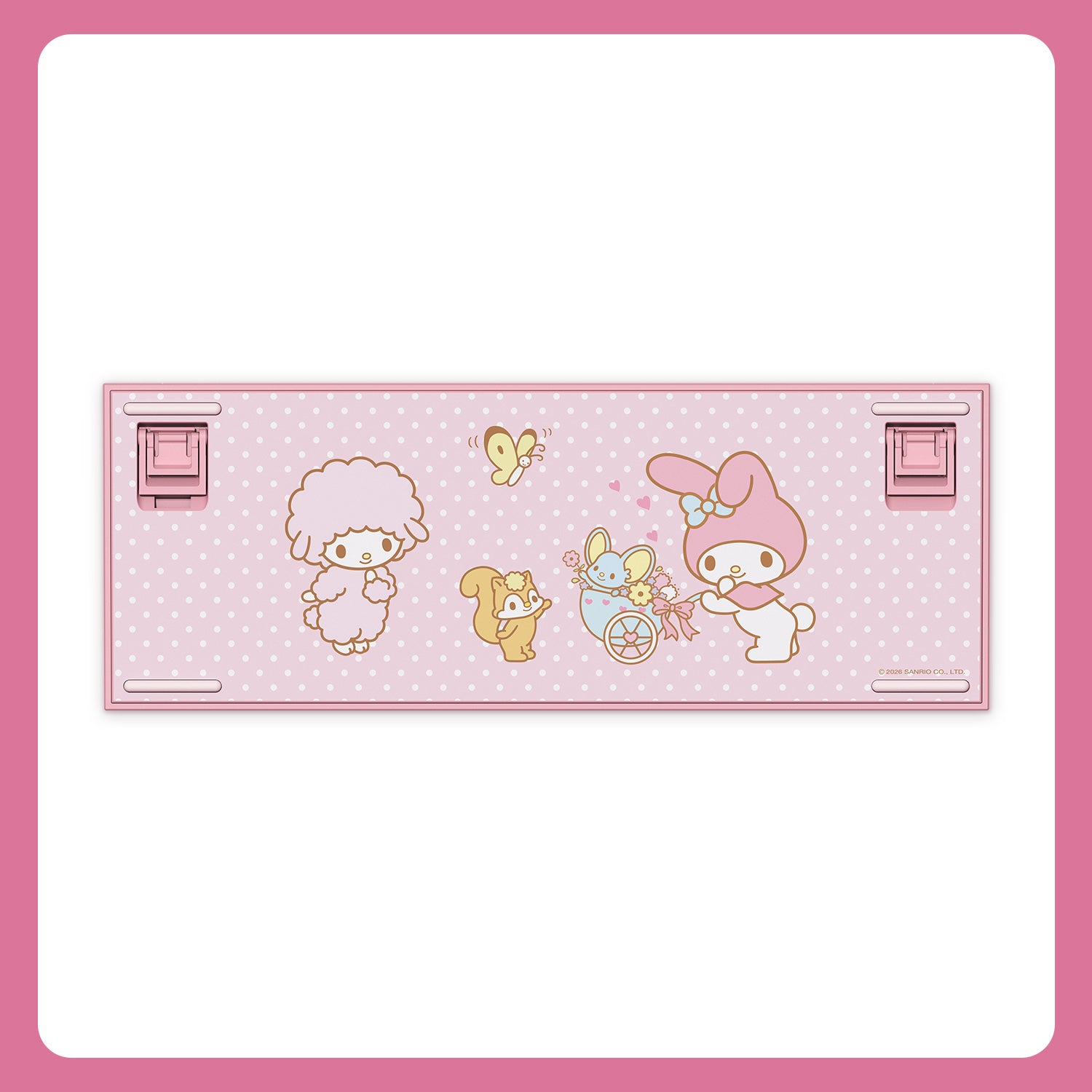 Akko My Melody 5087 V5 Keyboard Back Details