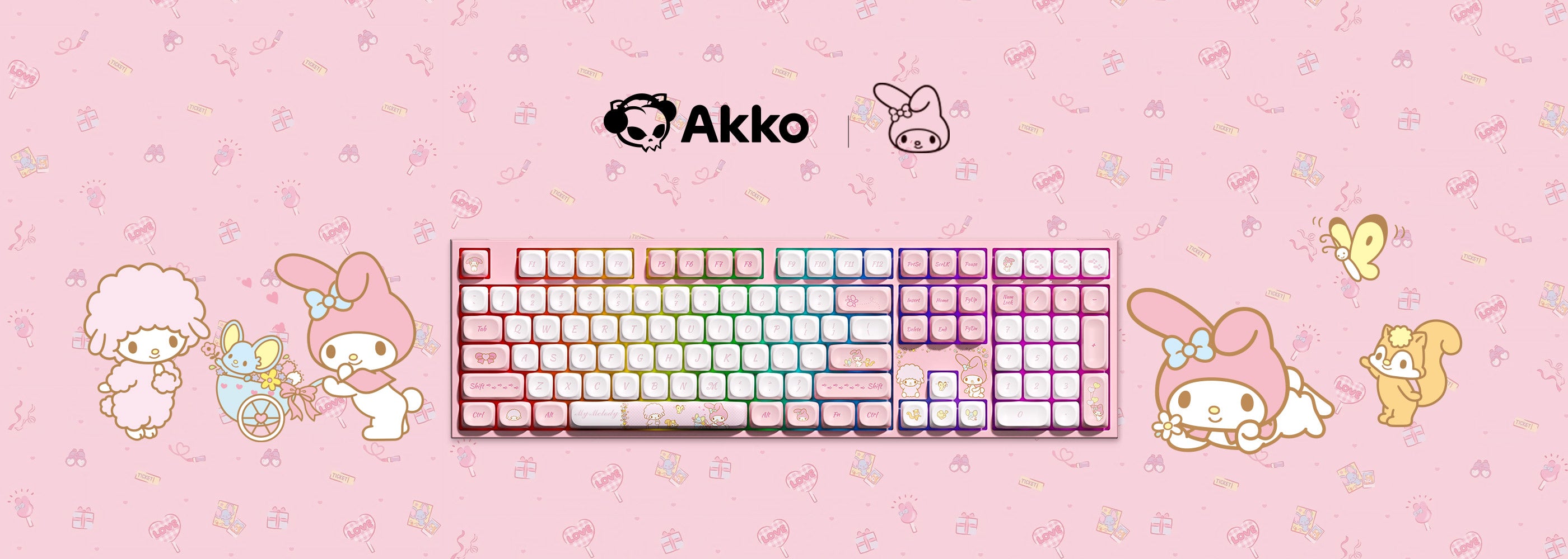 Akko My Melody 5108 V5 Mechanical Keyboard | AKKO EU