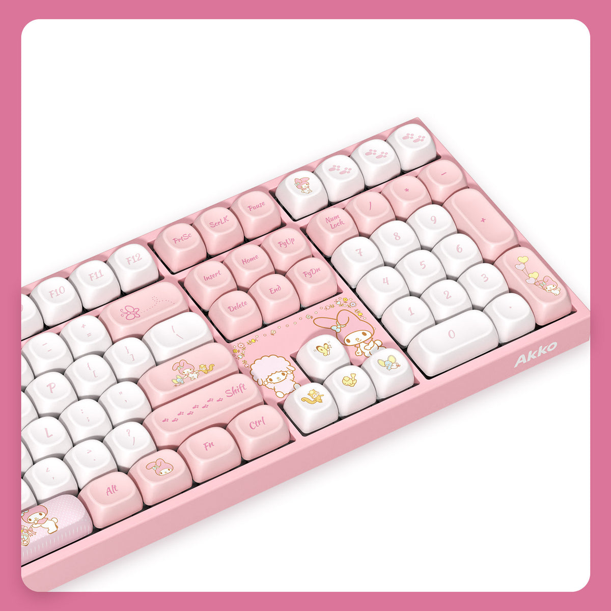 Akko My Melody 5108 V5 Mechanical Keyboard Right Details