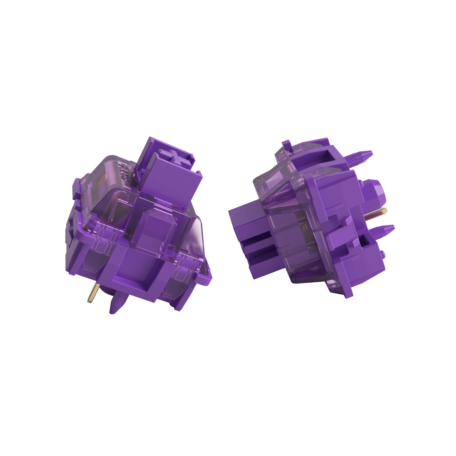 Two V3 Lavender Purple Pro Switches details