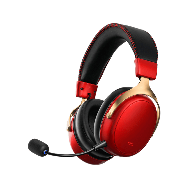 Akko Verge S9 Master Gaming Headset Red Gold Color