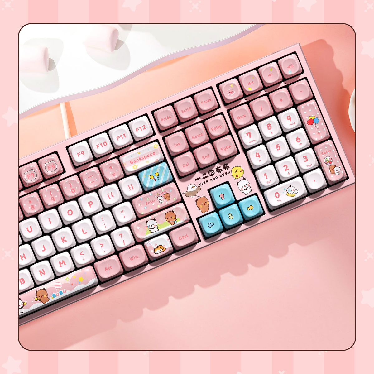 Akko Dudu and Bubu 5108 V5 Mechanical Keyboard Right Details