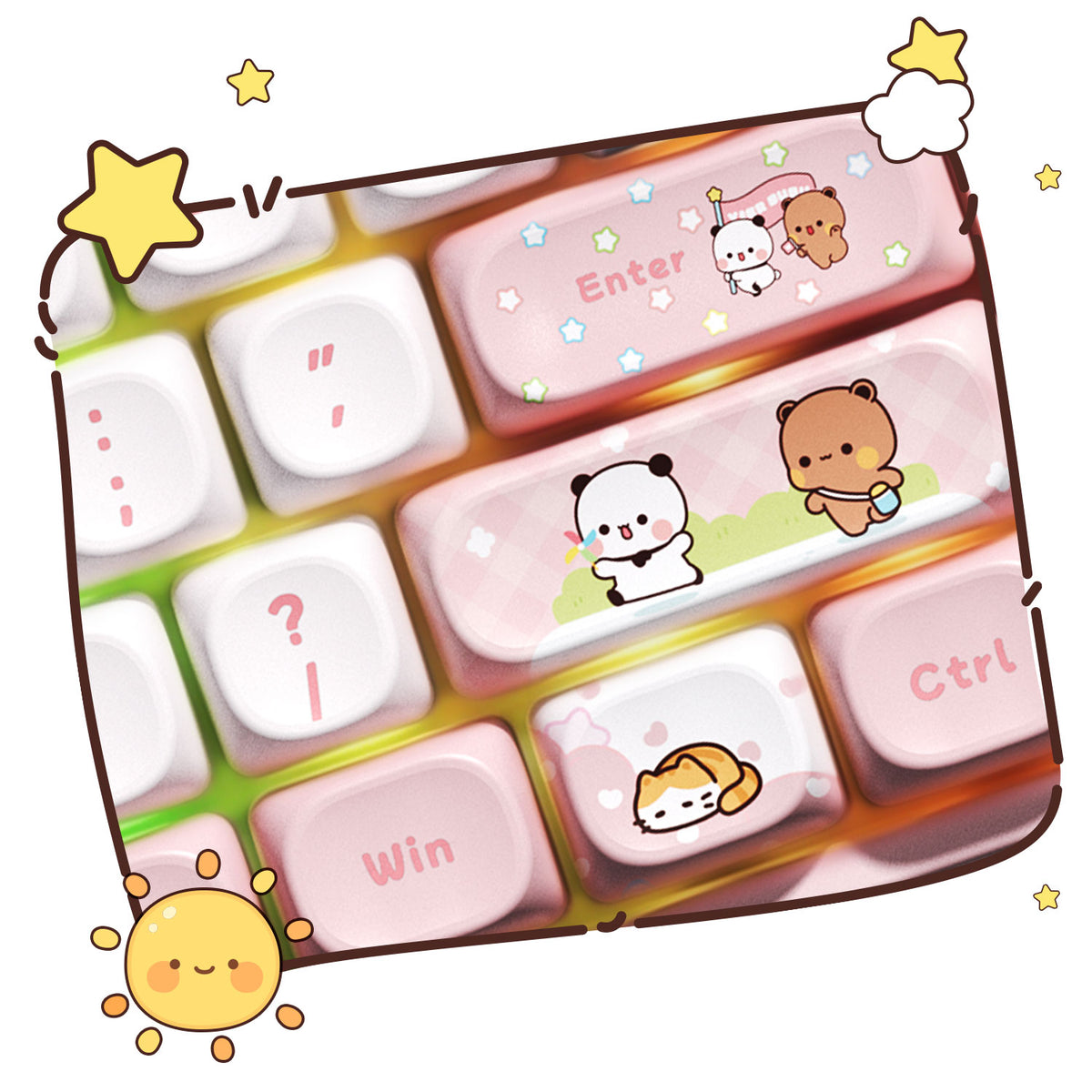 Akko Dudu and Bubu 5108 V5 Mechanical Keyboard Details