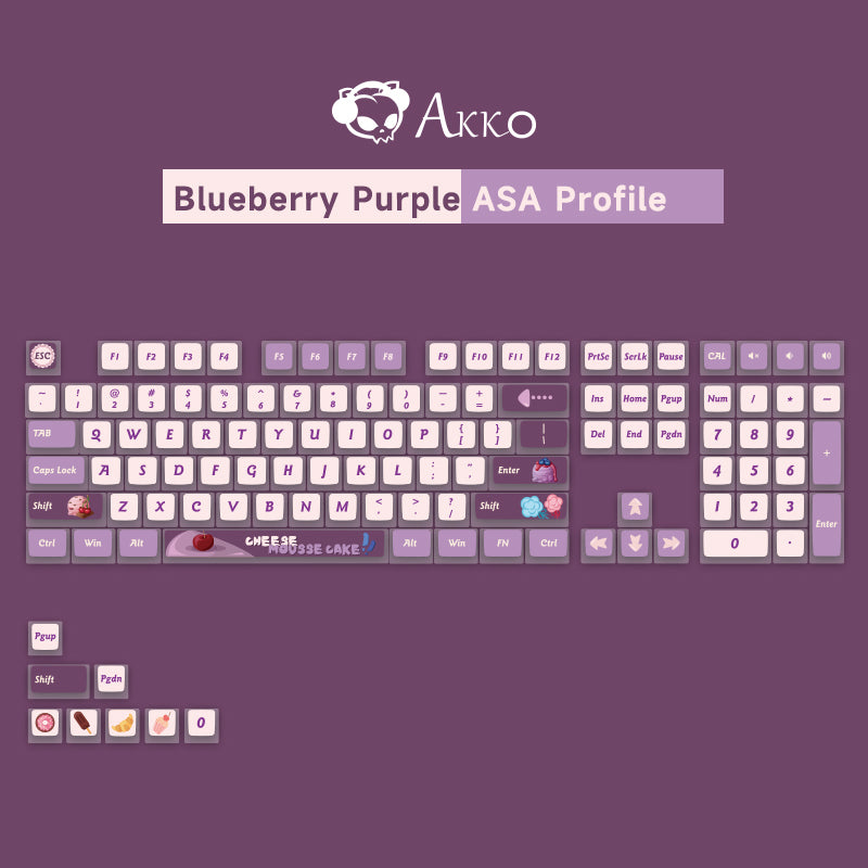 Blueberry Grape Jam Keycap Set (116-key)