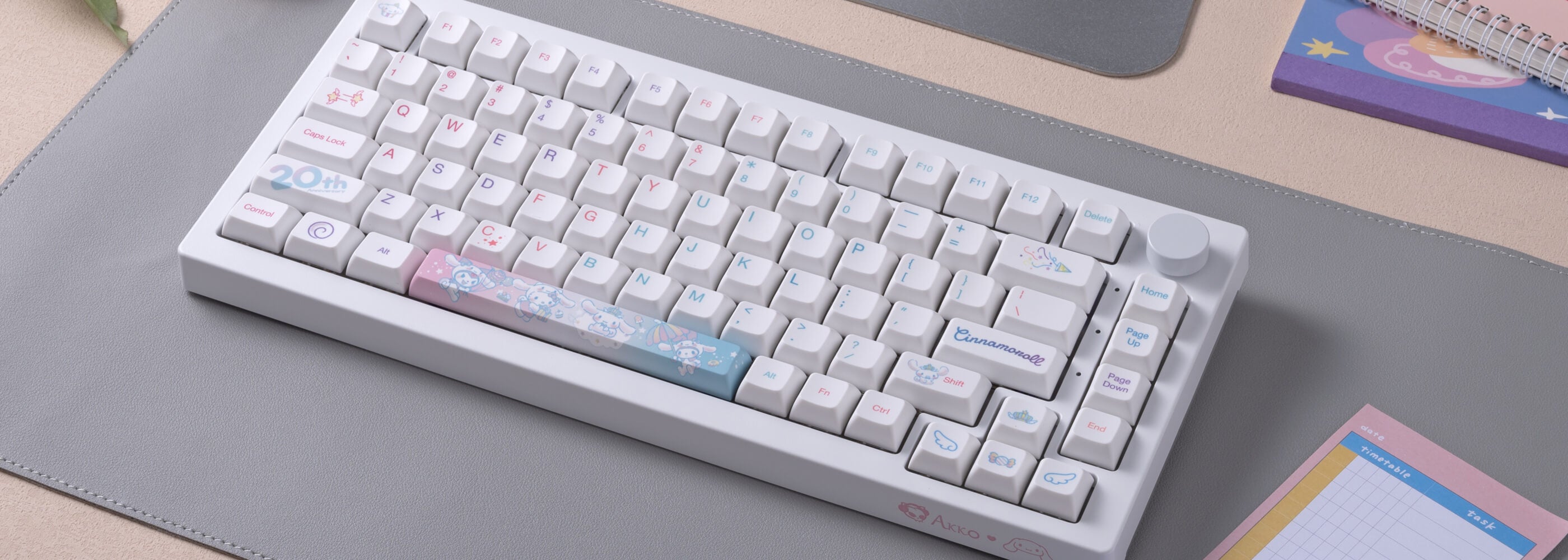 Akko Cinnamoroll 20th Anniversary 5075B Plus Keyboard | AKKO EU