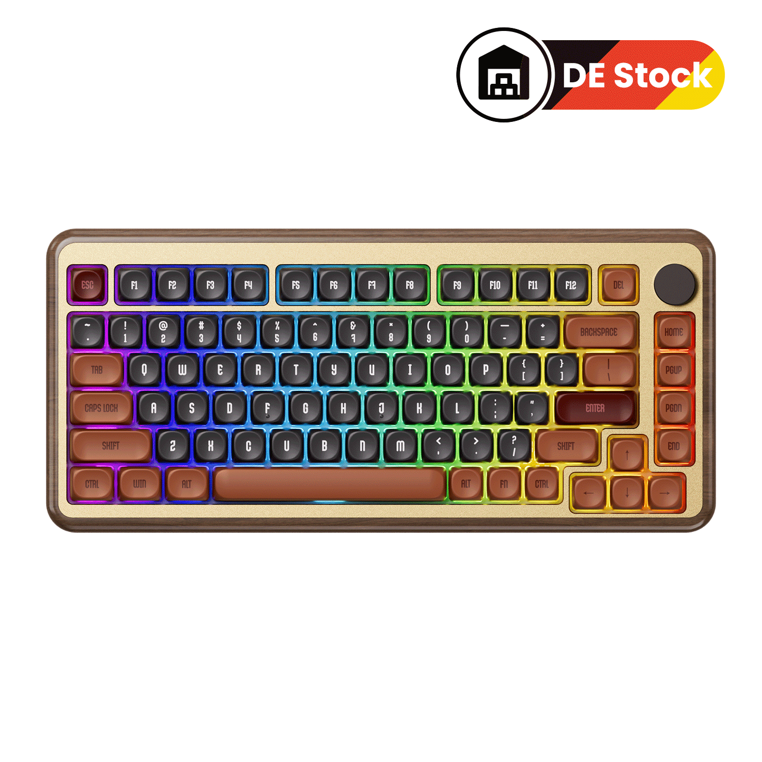 MU02 Wooden Keyboard