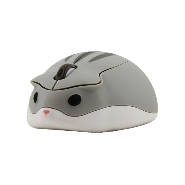 Gray Akko Hamster Computer Mouse