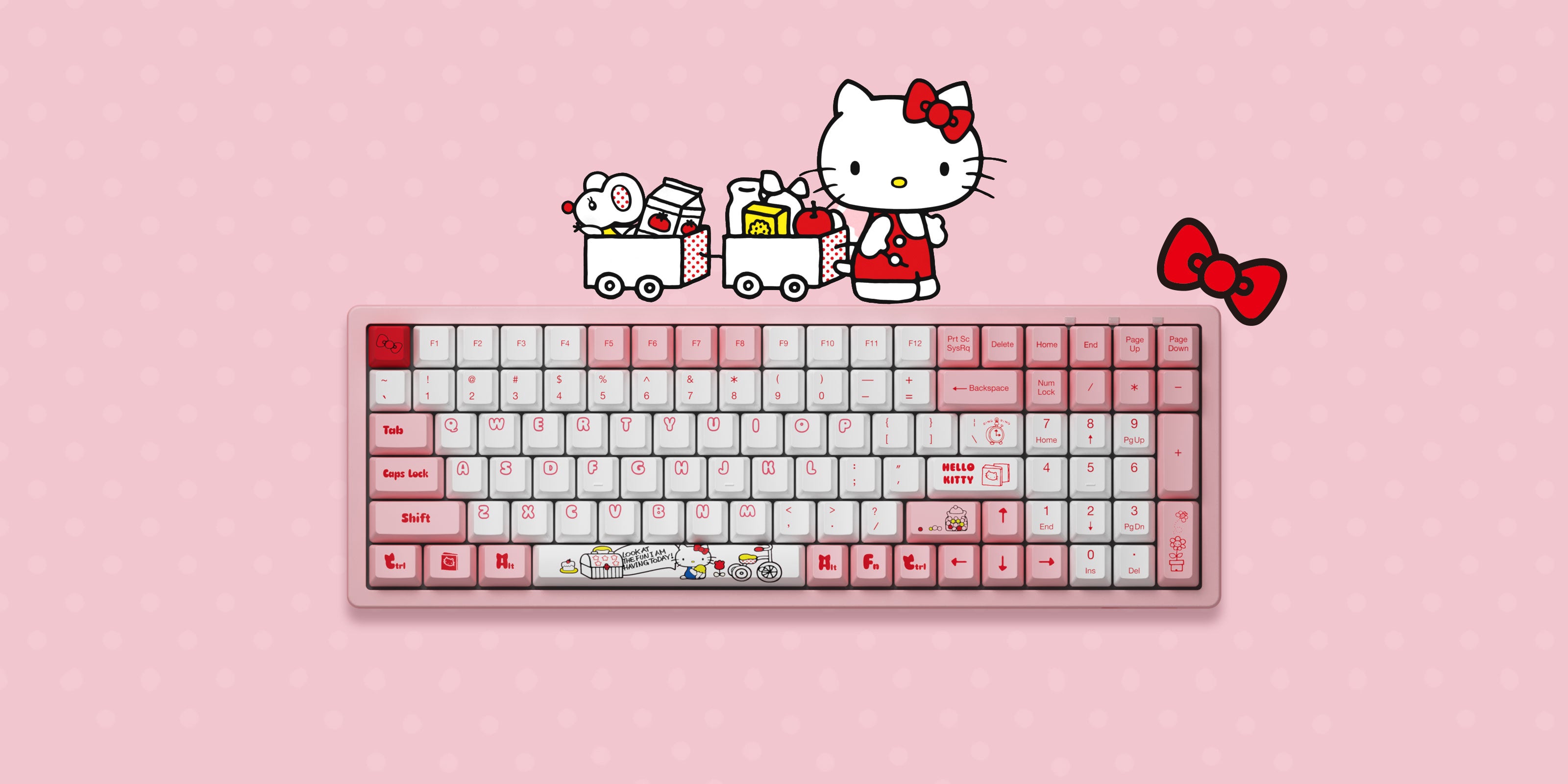akkoさん　0330 Akko Hello Kitty 3096 Mechanical Keyboard | AKKO EU
