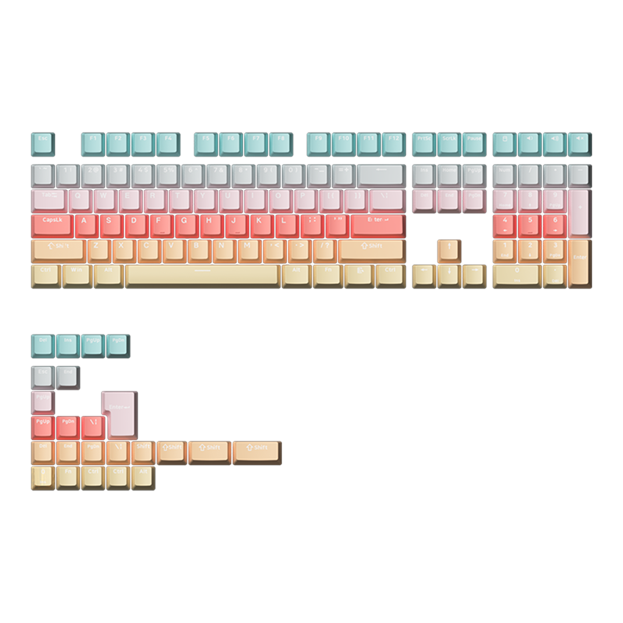 Ice Cream Keycap Set (132-key)