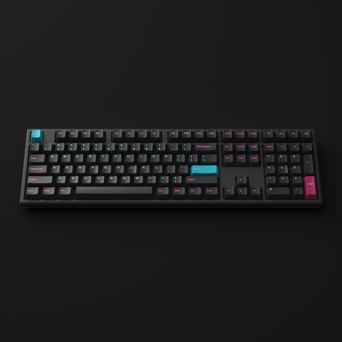 Monsgeek MG108B Midnight Mechanical Keyboard | AKKO EU