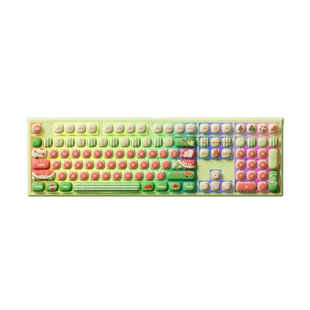 MonsGeek MG108B Watermelon Full Size Mechanical Keyboard | AKKO EU