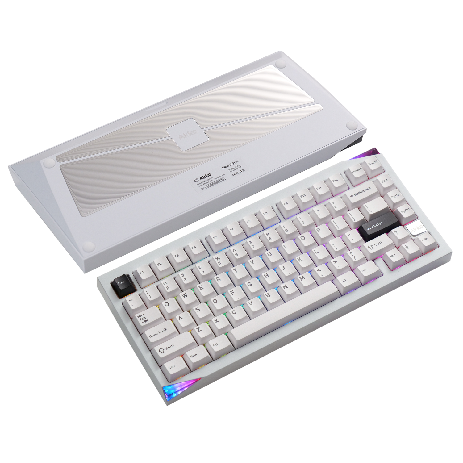 Mineral 01 VIA Custom Mechanical Keyboard