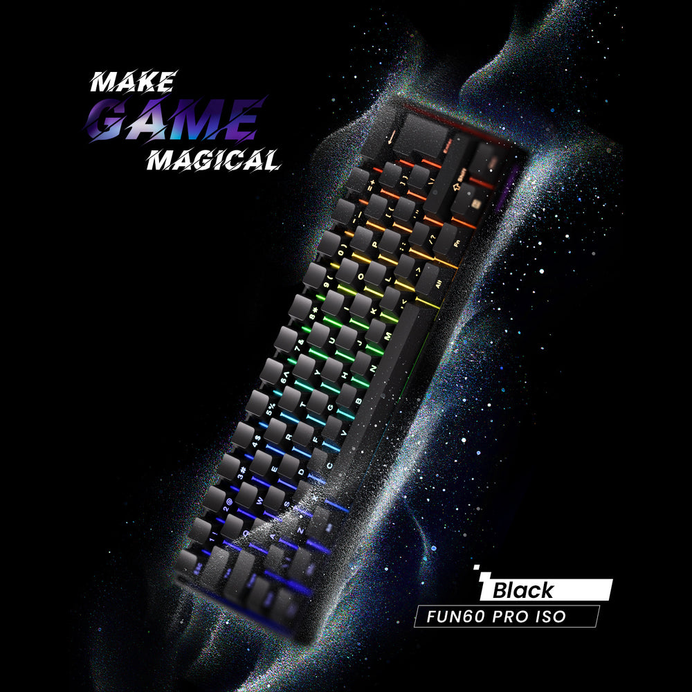 Fun60 Layout Monsgeek FUN60 PRO ISO HE Magnetic Keyboard | AKKO EU
