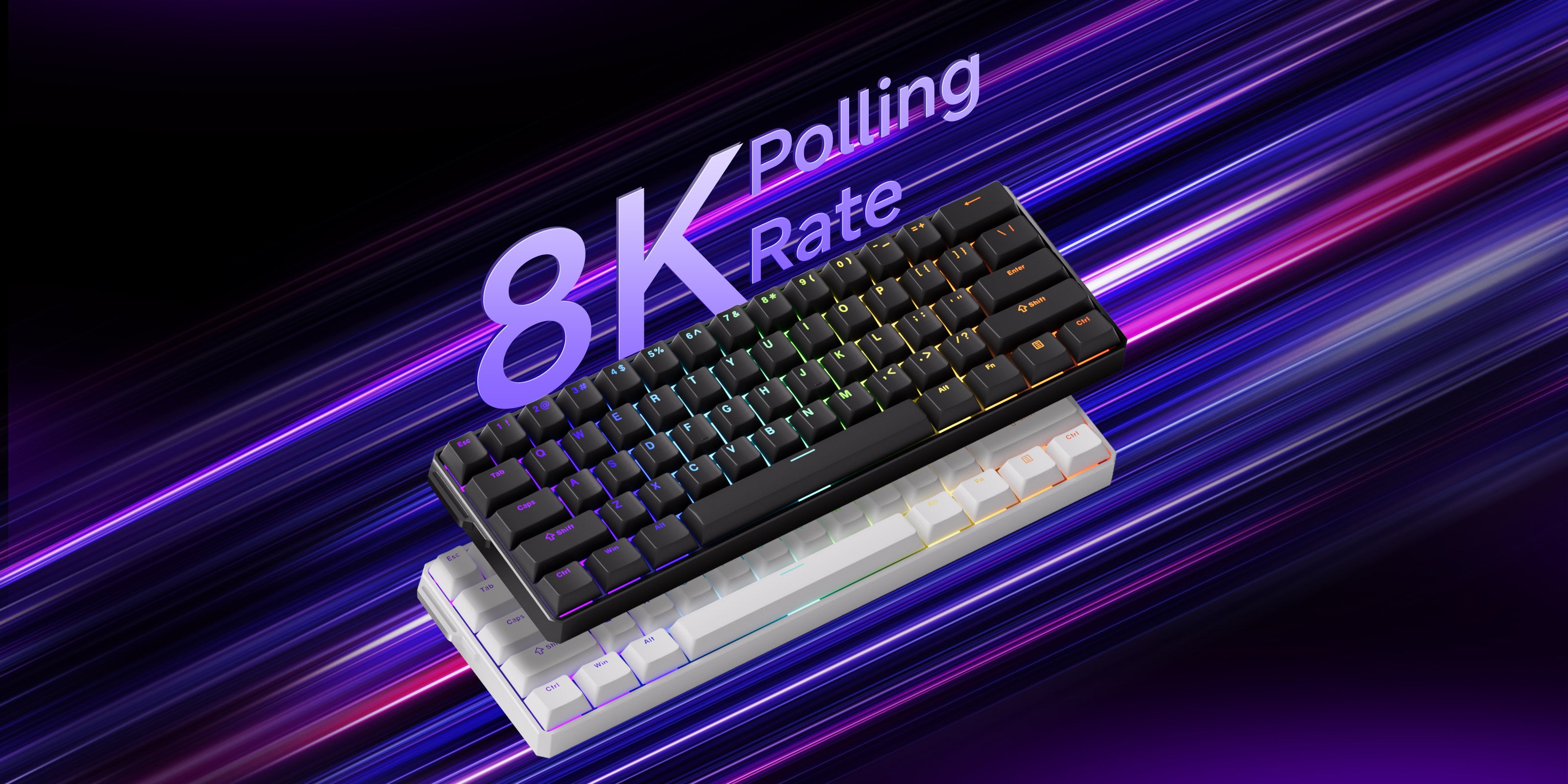 MonsGeek FUN60 Ultra 8K Polling Rate