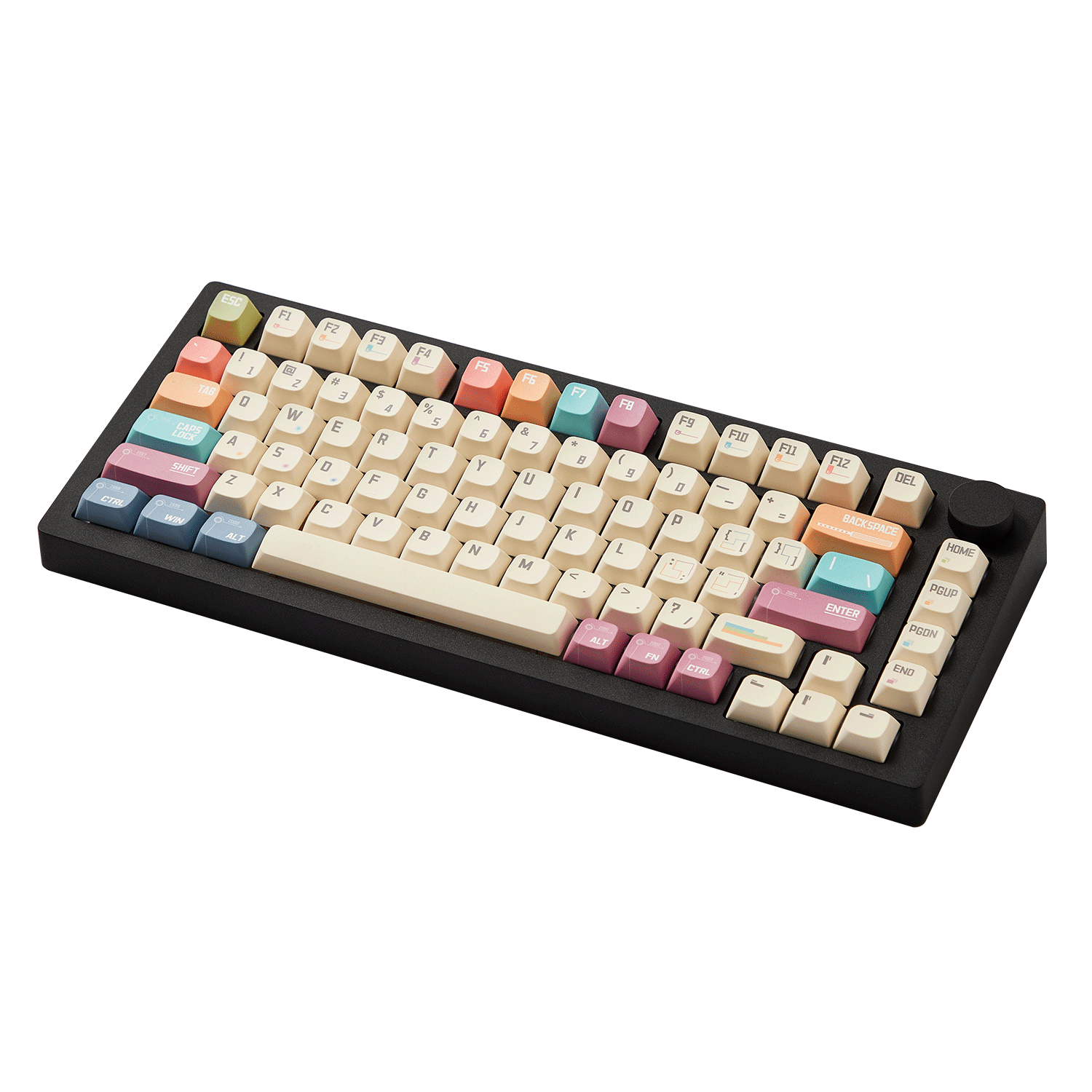 Clavier mécanique MonsGeek M1 V5 Contour Lines