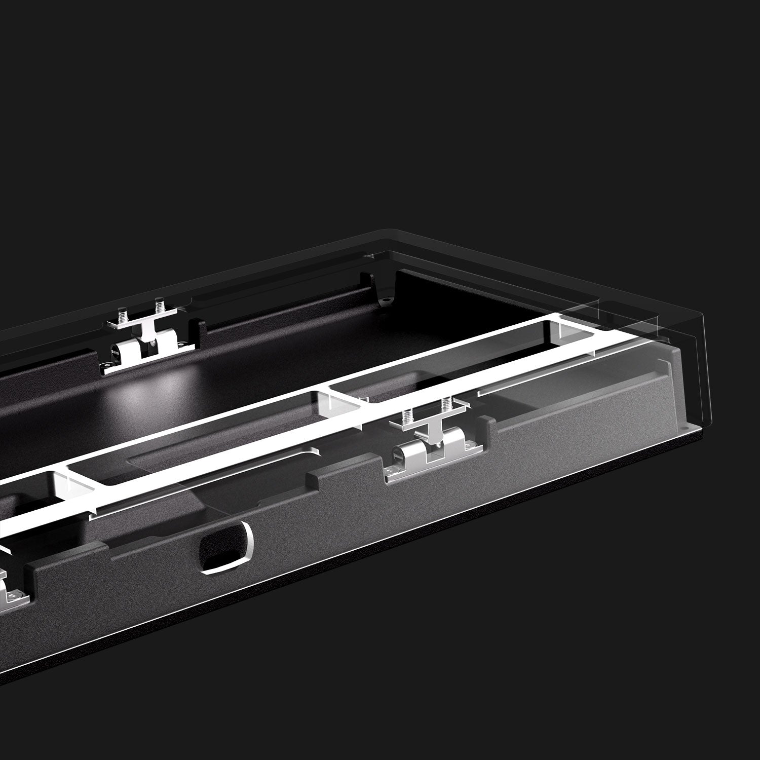 Black MonsGeek M1 V5 SP Mechanical Keyboard Rapid Disassemble Design