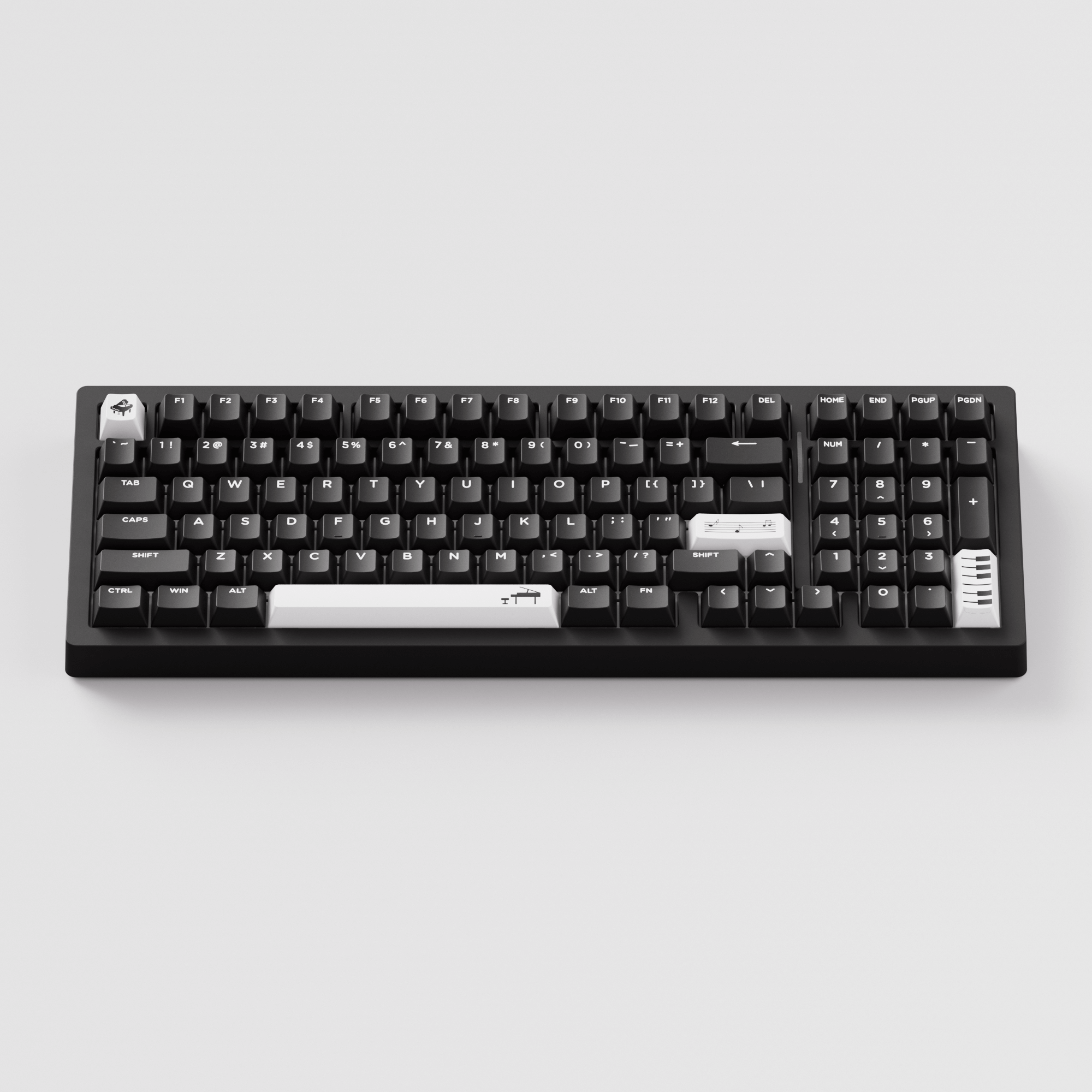 MonsGeek M1 V5 VIA Custom Mechanical Keyboard Front Side Details