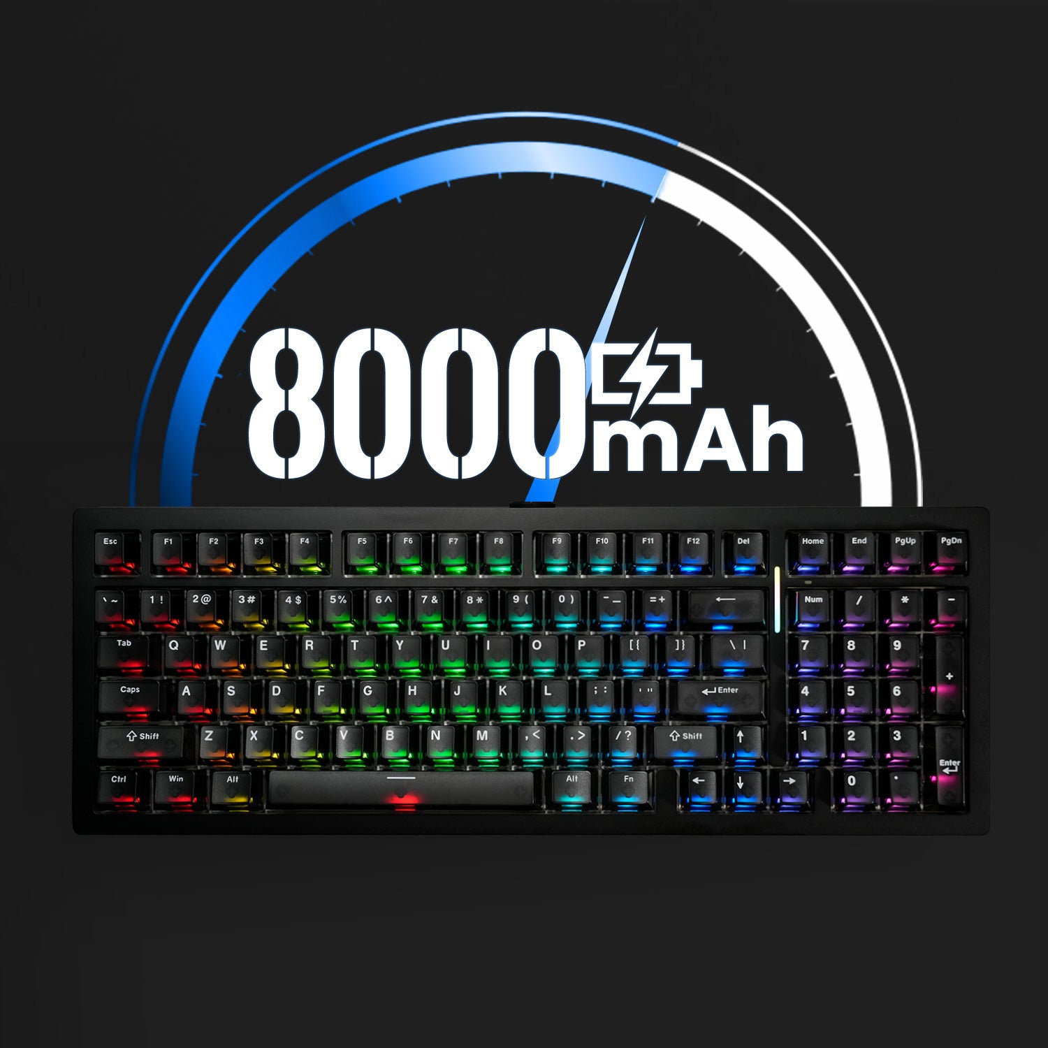 Monsgeek M2 V5 HE Magnetic Keybaord 8000mAh Battery