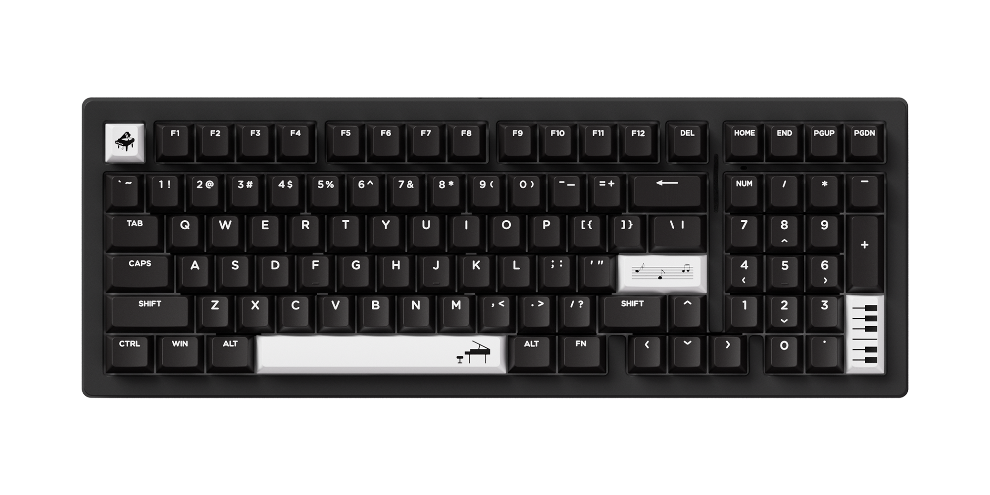 MonsGeek M2 V5 VIA Custom Mechanical Keyboard Ball Catch Design