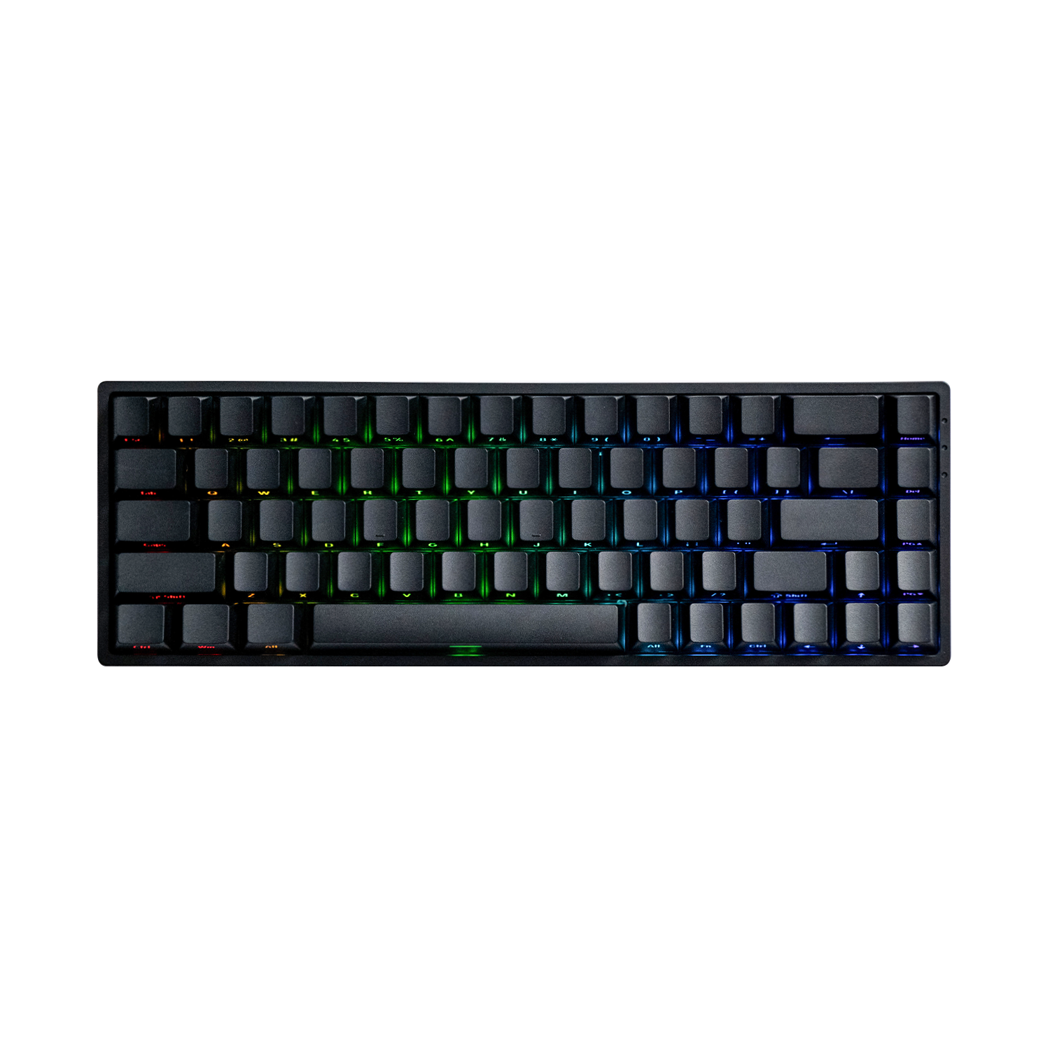 Monsgeek FUN68 HE Magnetic Keyboard Black Version with RGB on