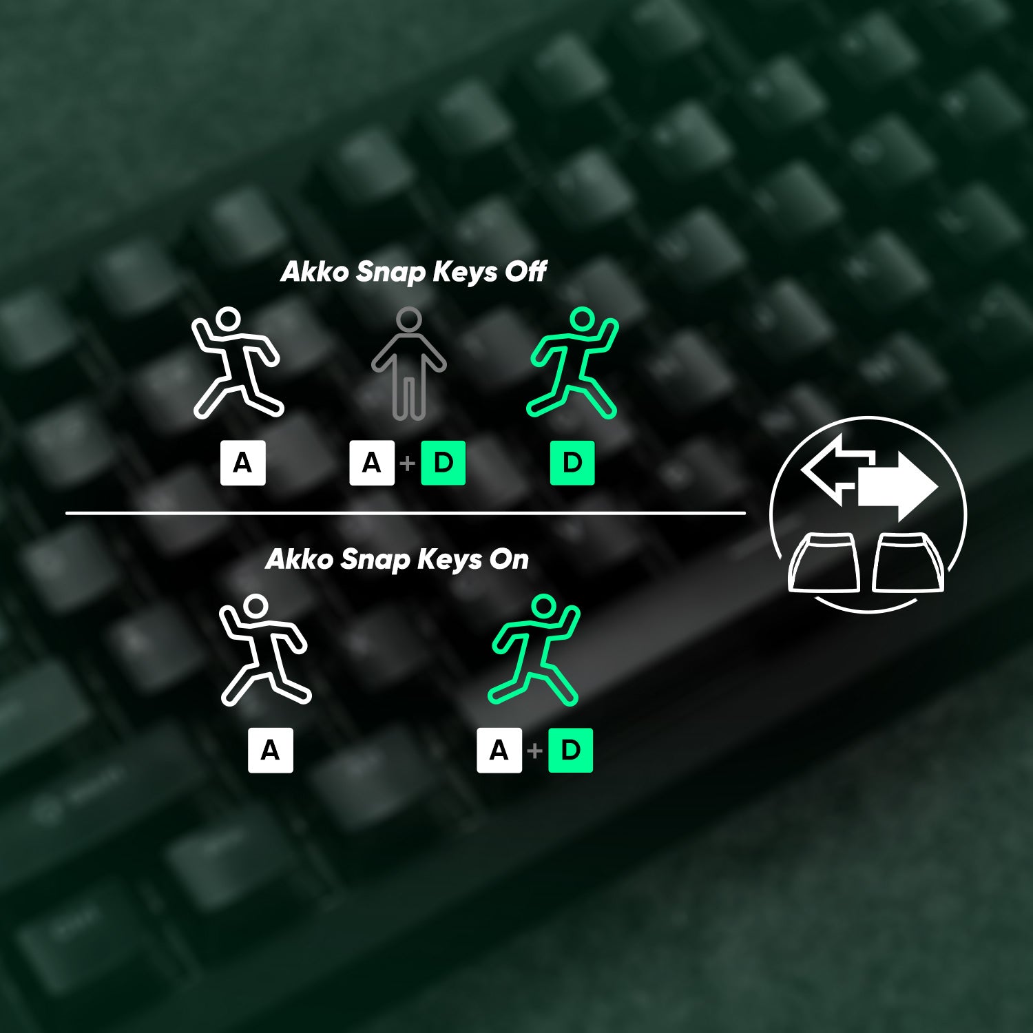 Monsgeek M2 V5 HE Magnetic Keybaord Snap Key