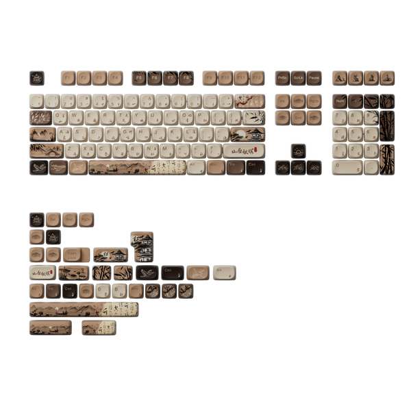 Mountain Seclusion Keycap Set (140-key)