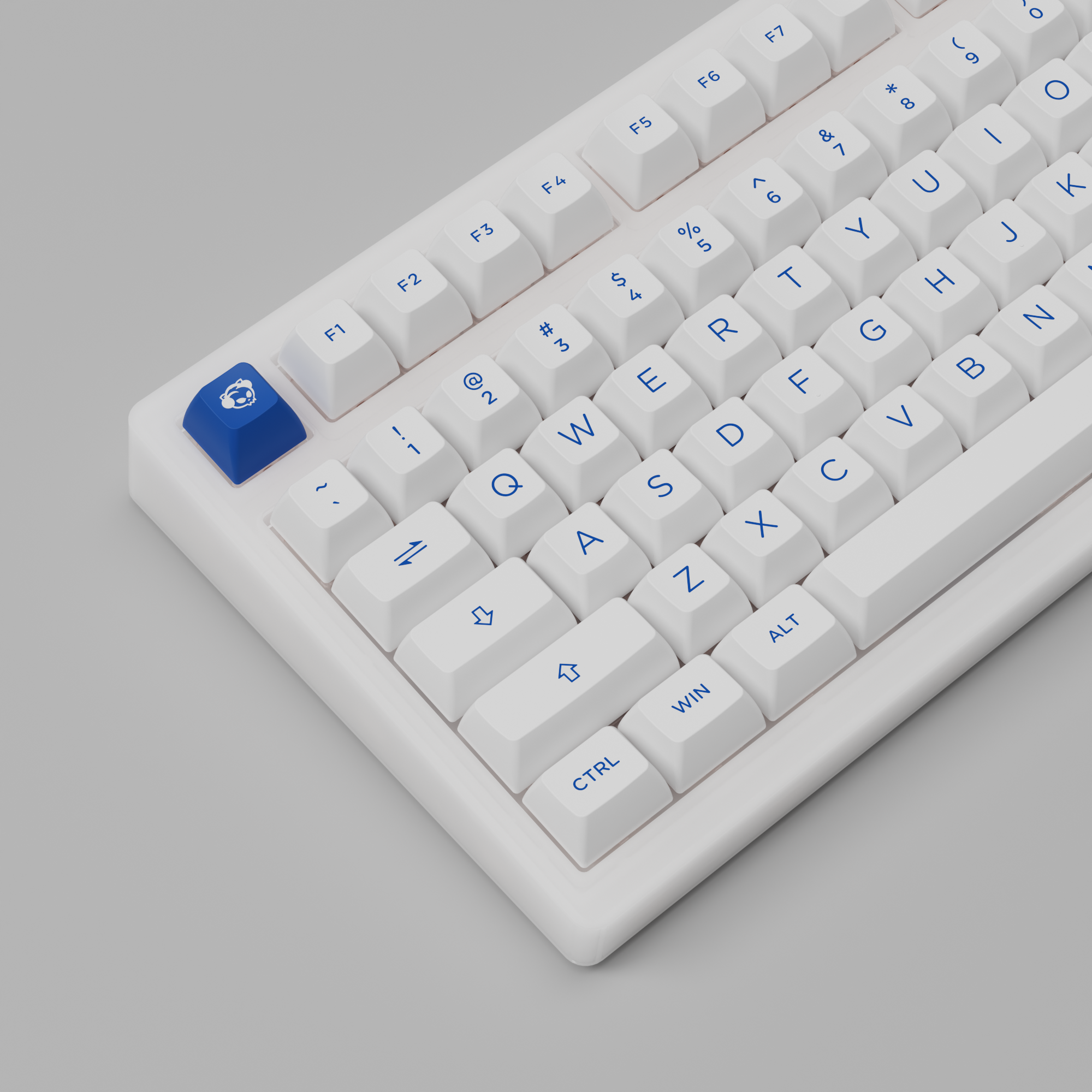 Blue On White PC75B Plus