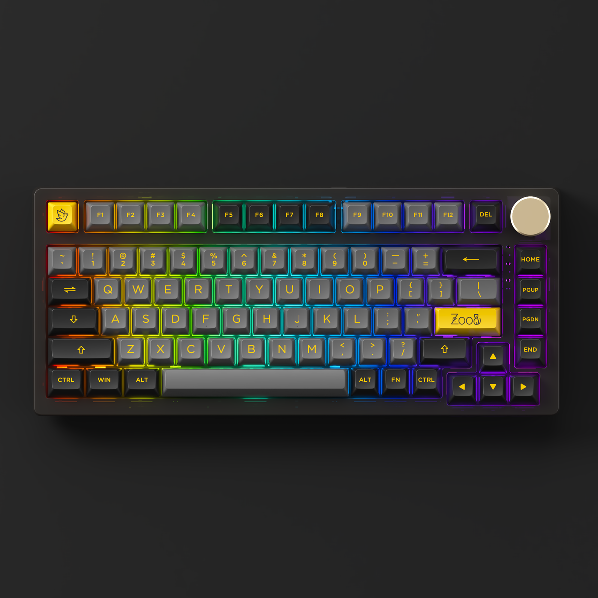Akko Black & Gold PC75B Plus v2 | AKKO EU