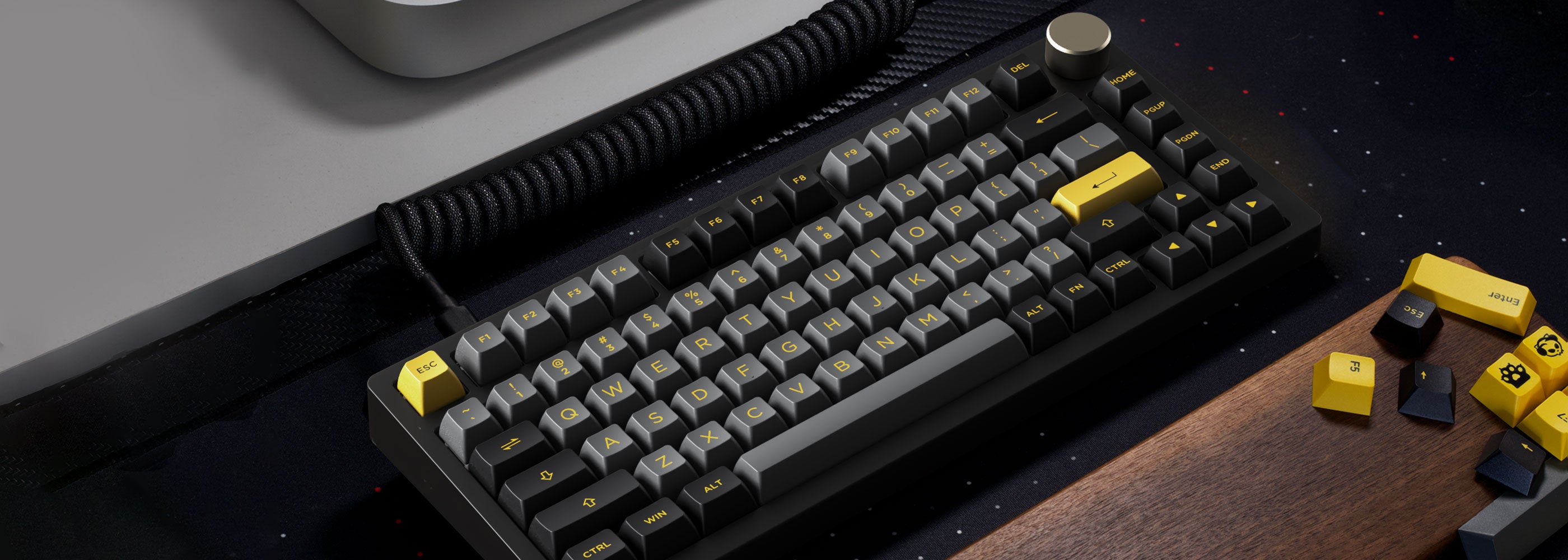 Akko Black & Gold PC75B Plus v2 | AKKO EU