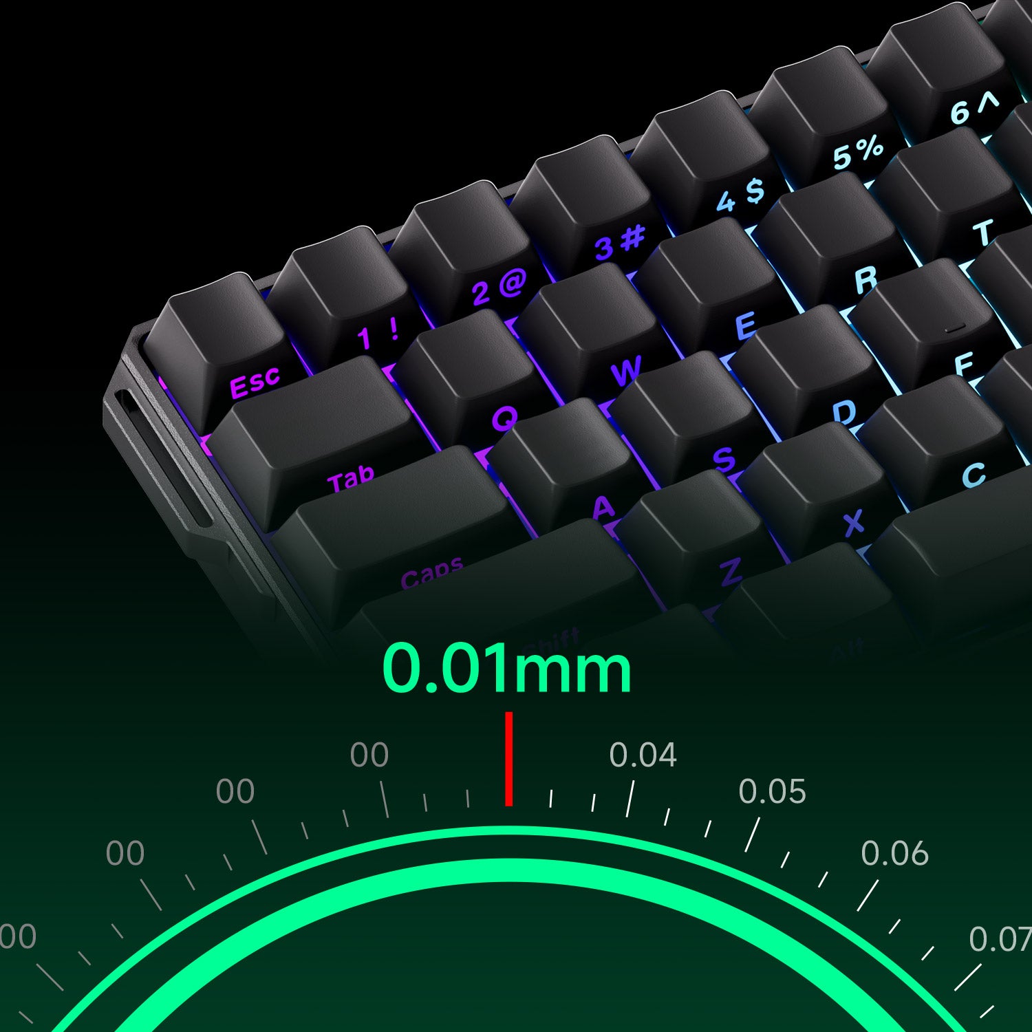 Monsgeek Fun60 Full Range RT0.01mm