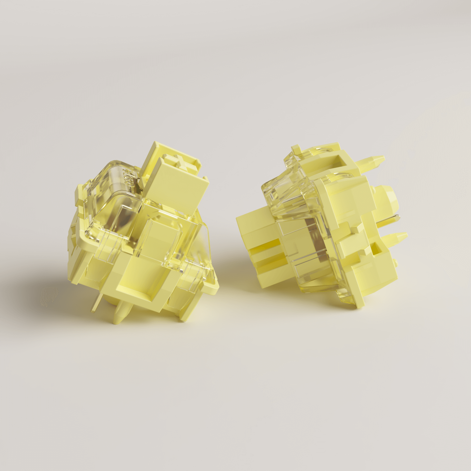 V3 Cream Yellow Pro Switch (45pcs)