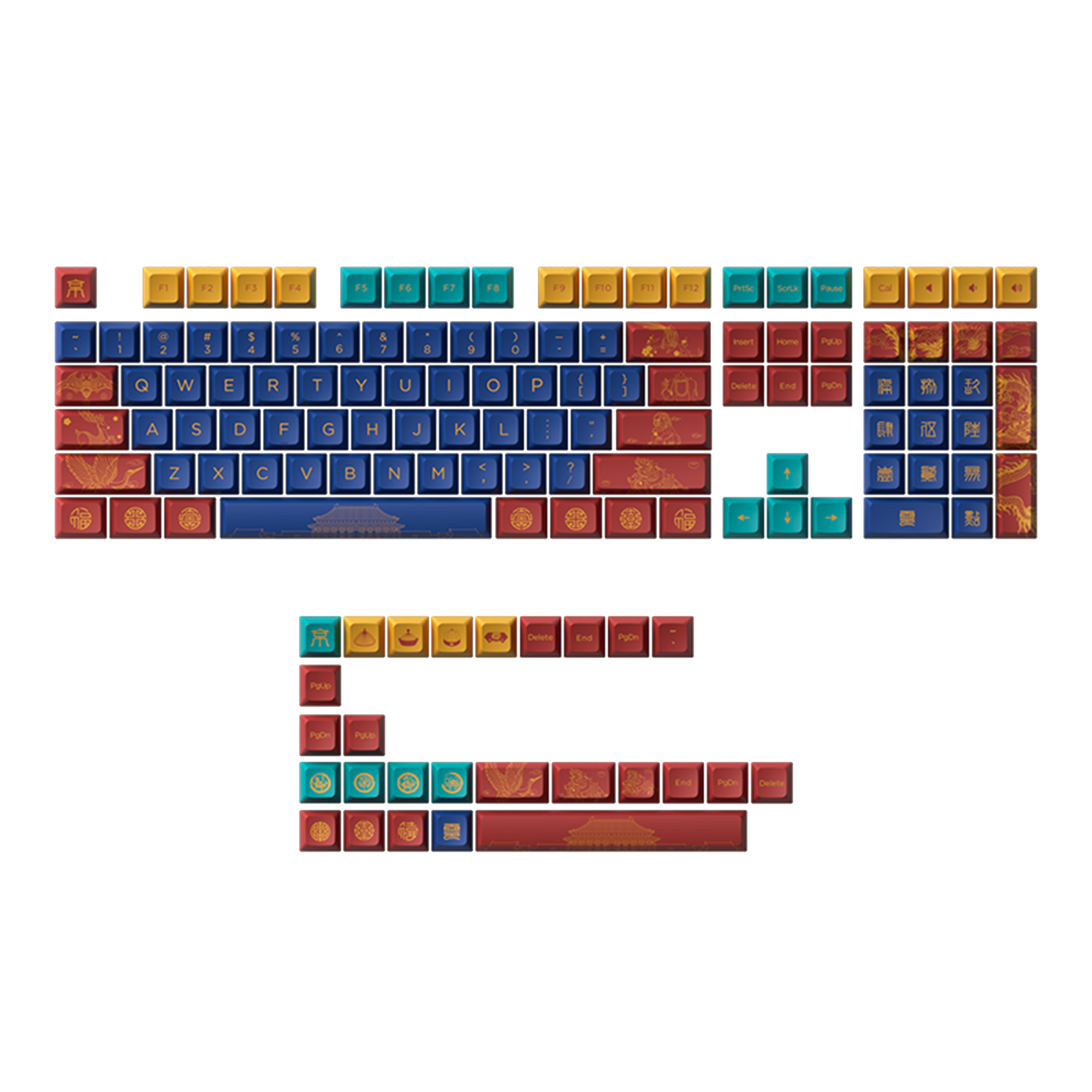 World Tour-Beijing Keycap Set (135-key)