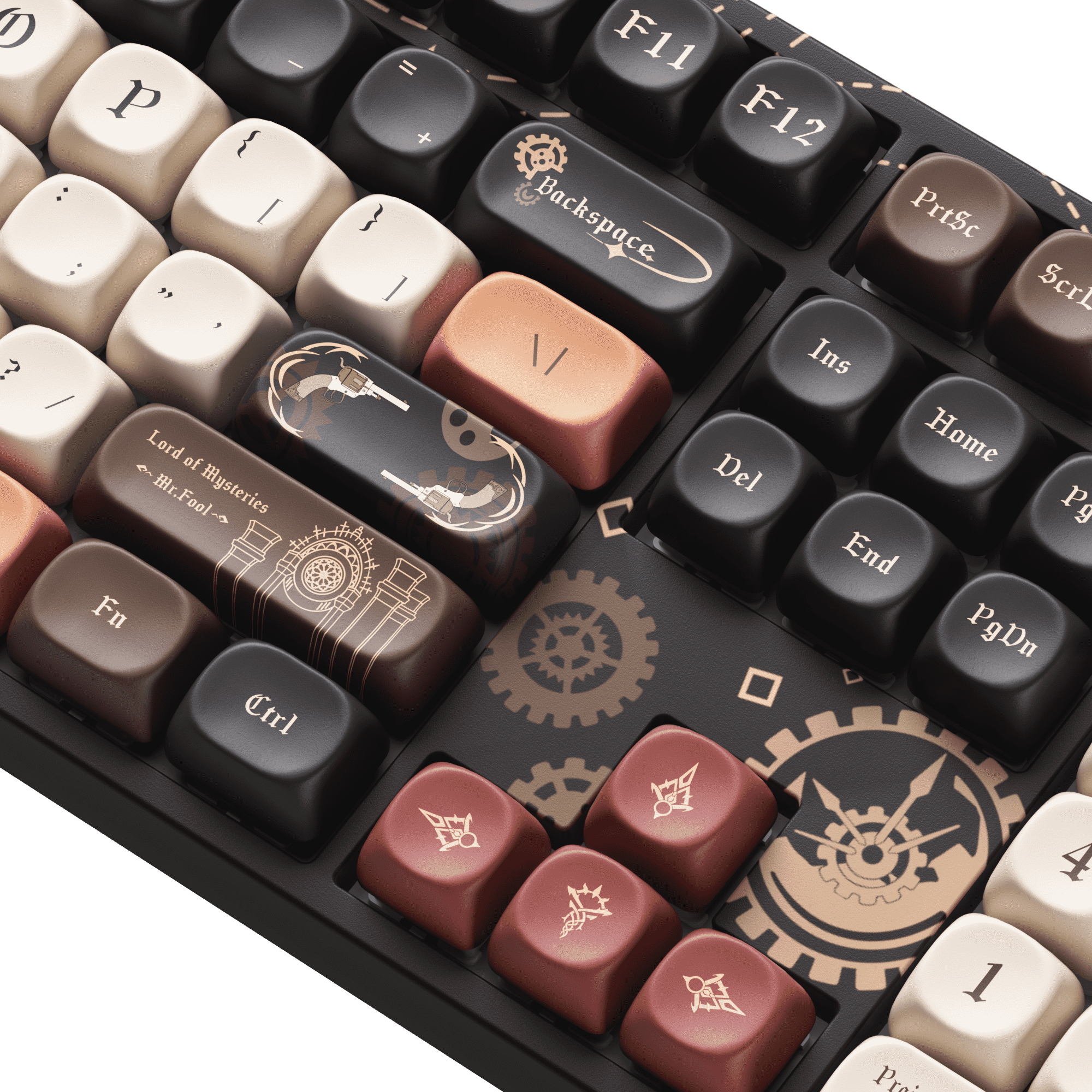 Lord of the Mysteries 5108B Plus Full-Size Mechanical Keyboard Right Details