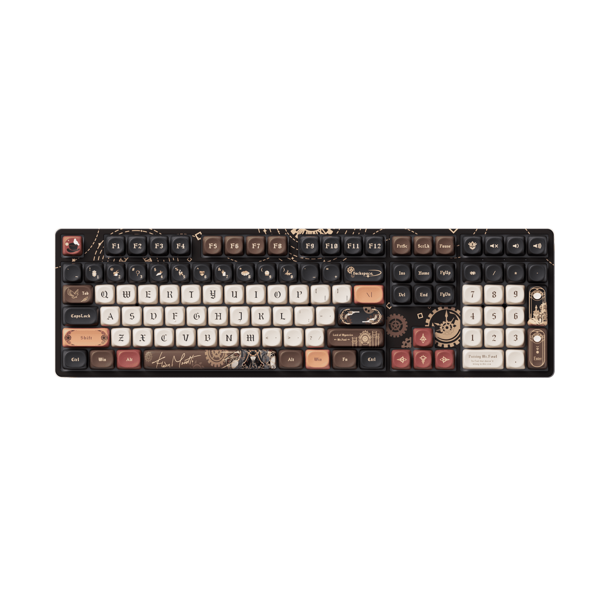 Lord of the Mysteries 5108B Plus Full-Size Mechanical Keyboard Front