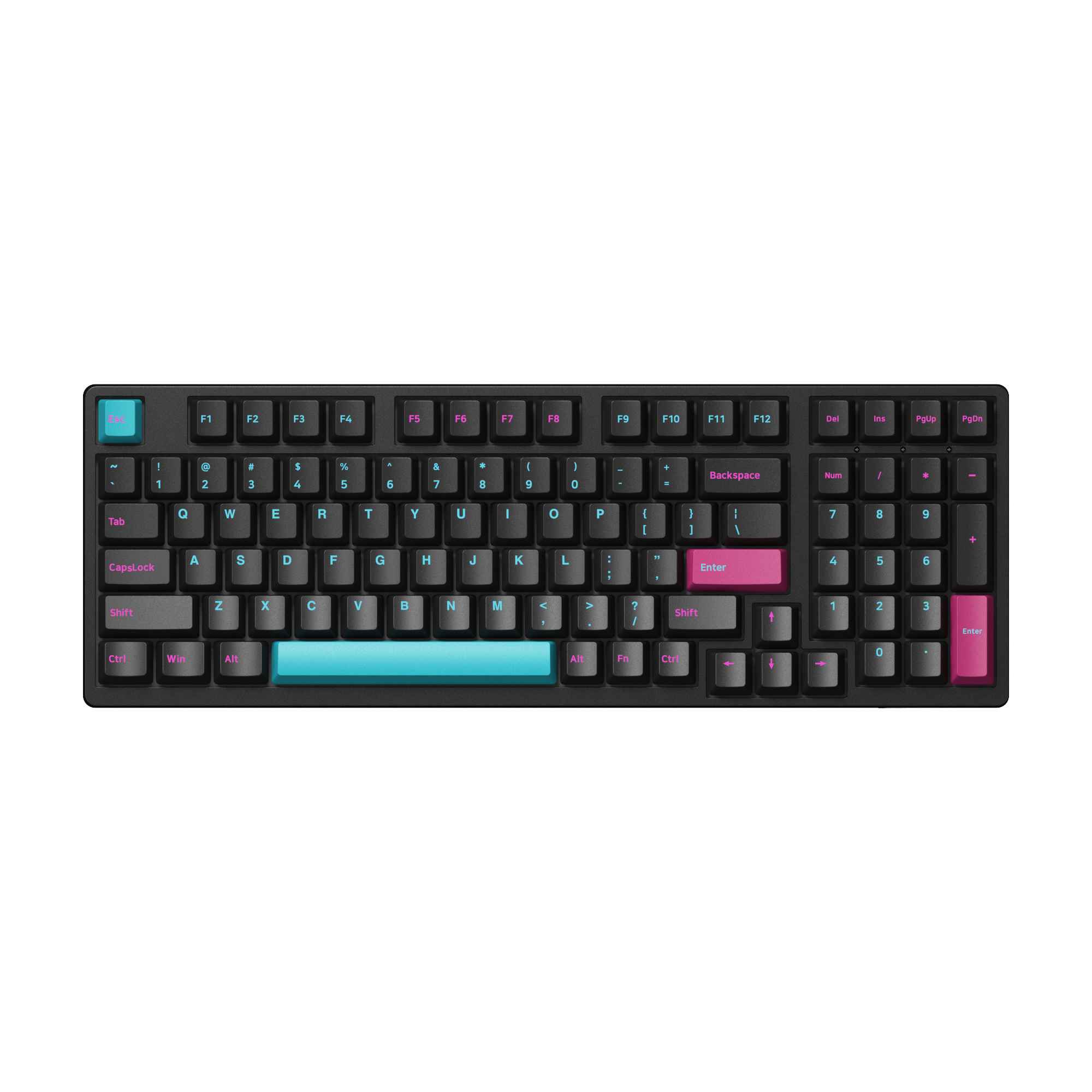 midnight wired mechanical keyboard