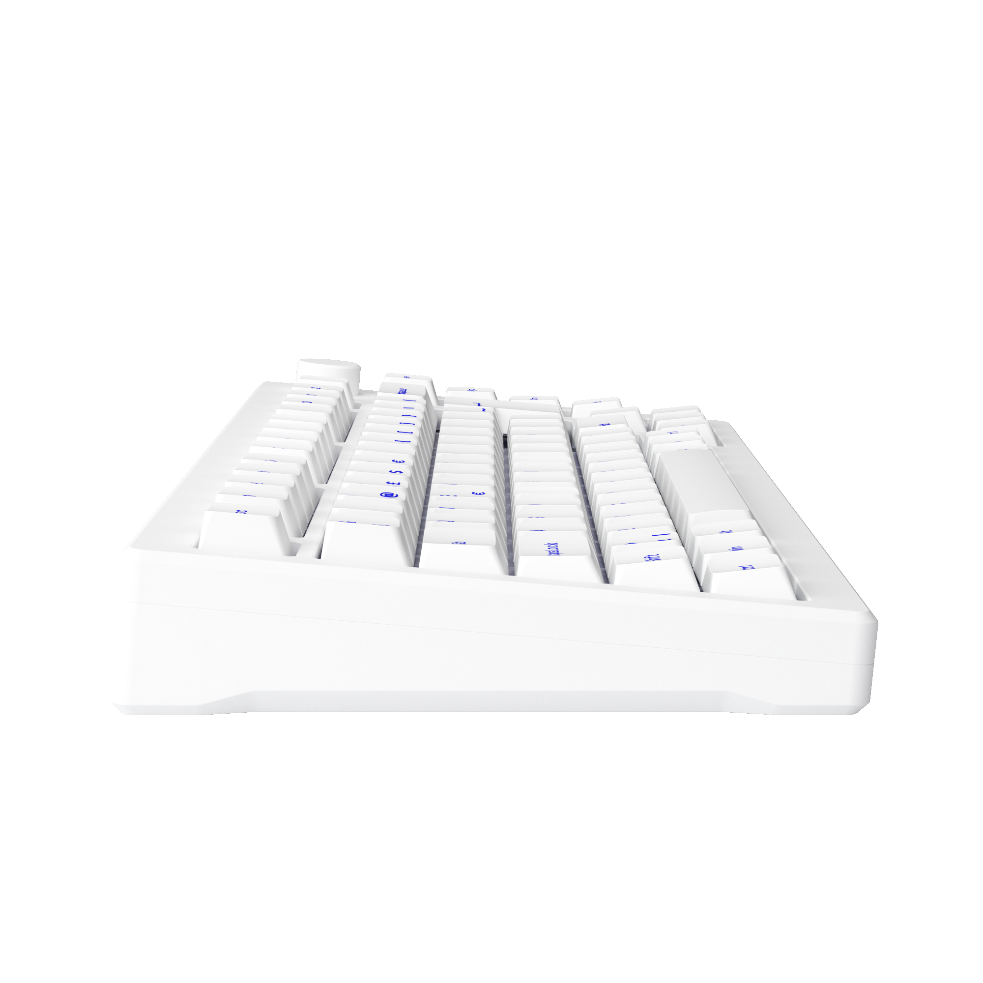 Teclado Gamer Akko Mod 007 Pc Blue On White Switch Piano - Pro