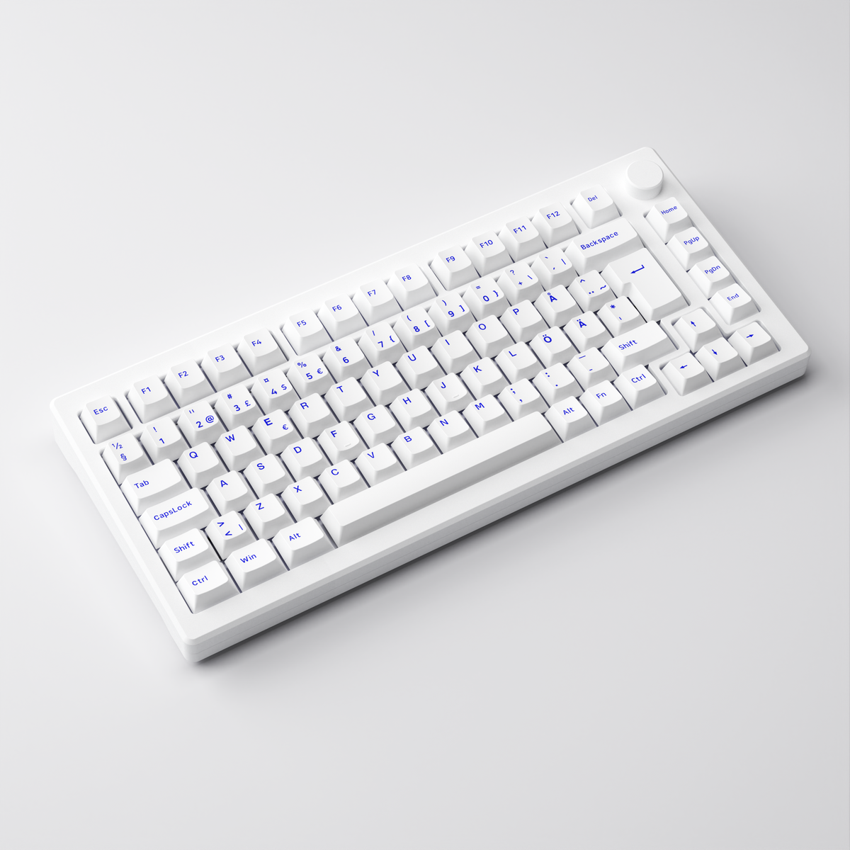 Akko MOD 007 PC Blue on White ISO | AKKO EU