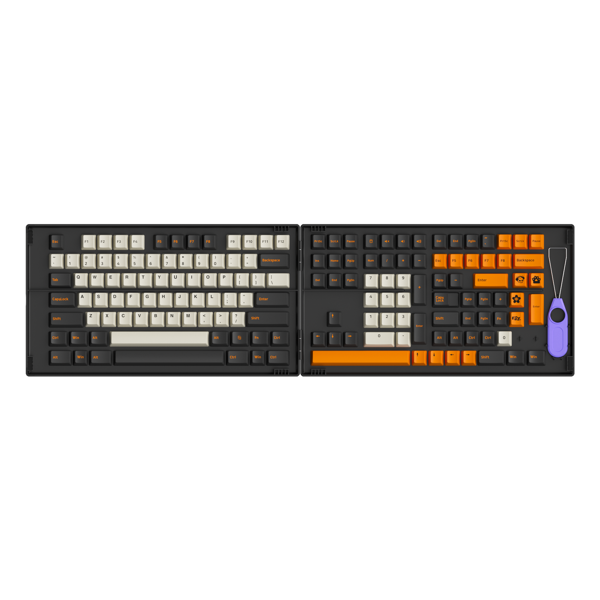 キーボード Akko carbon retro cherry profile Akko keycap set cherry profile PBT carbon retro theme with
