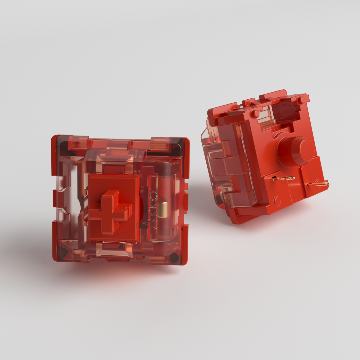 CS Strahlender roter Schalter (45 Stück)