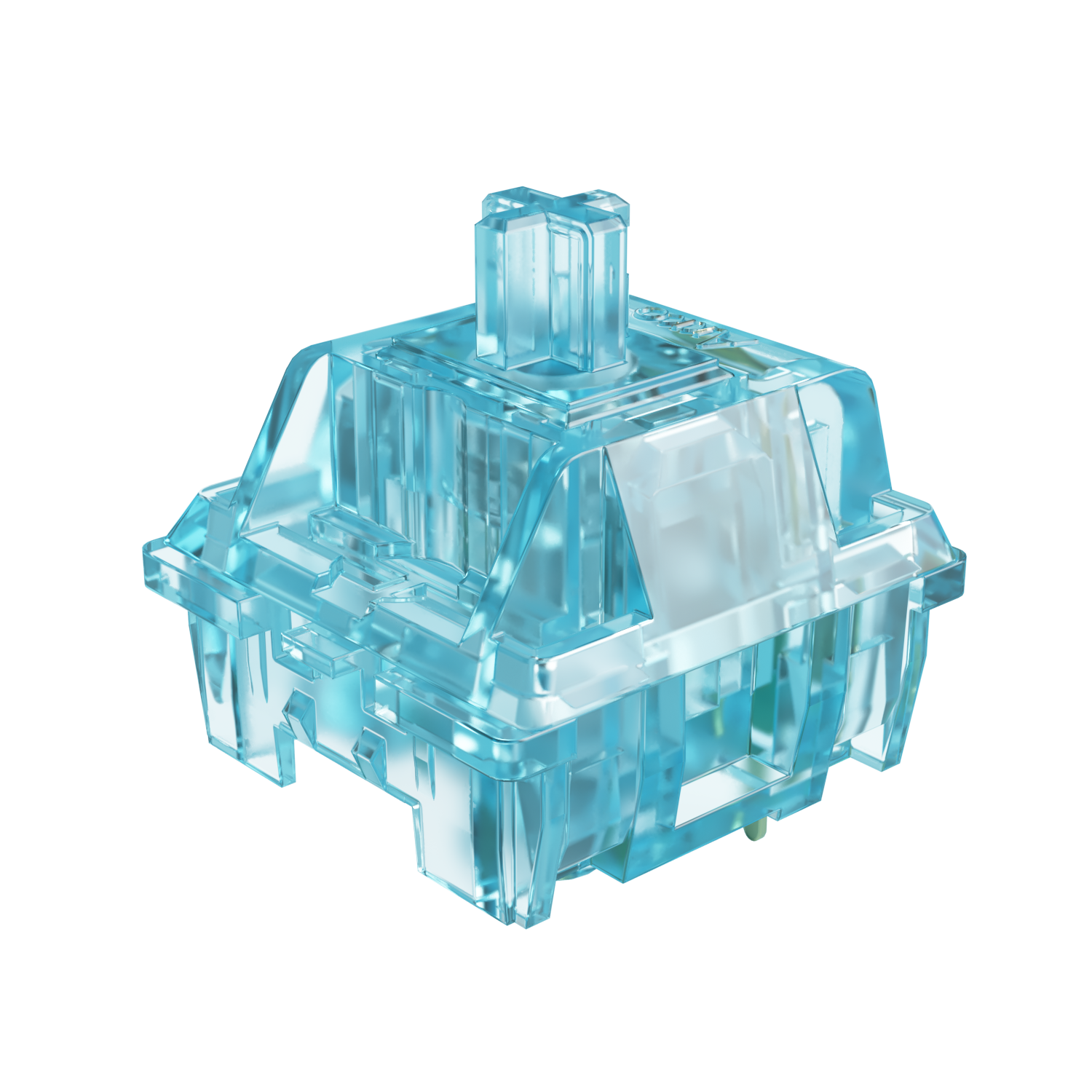 Commutateur bleu cristal CS (45pcs)