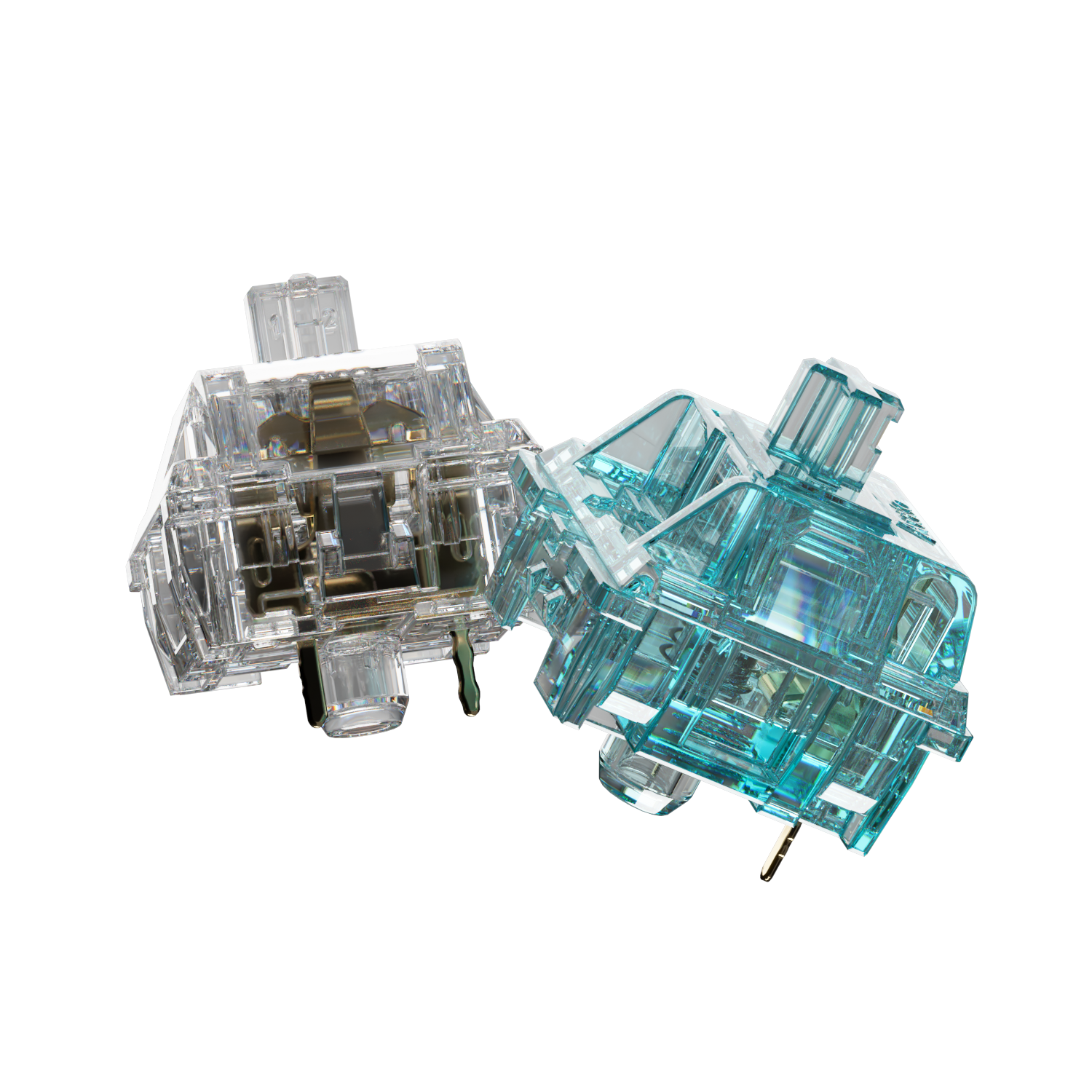 Commutateur bleu cristal CS (45pcs)