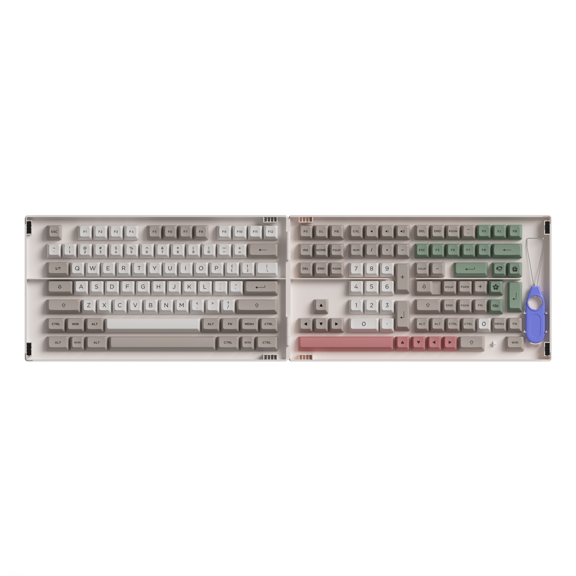(Discontinued) 9009 Retro Keycap Set Cherry Profile