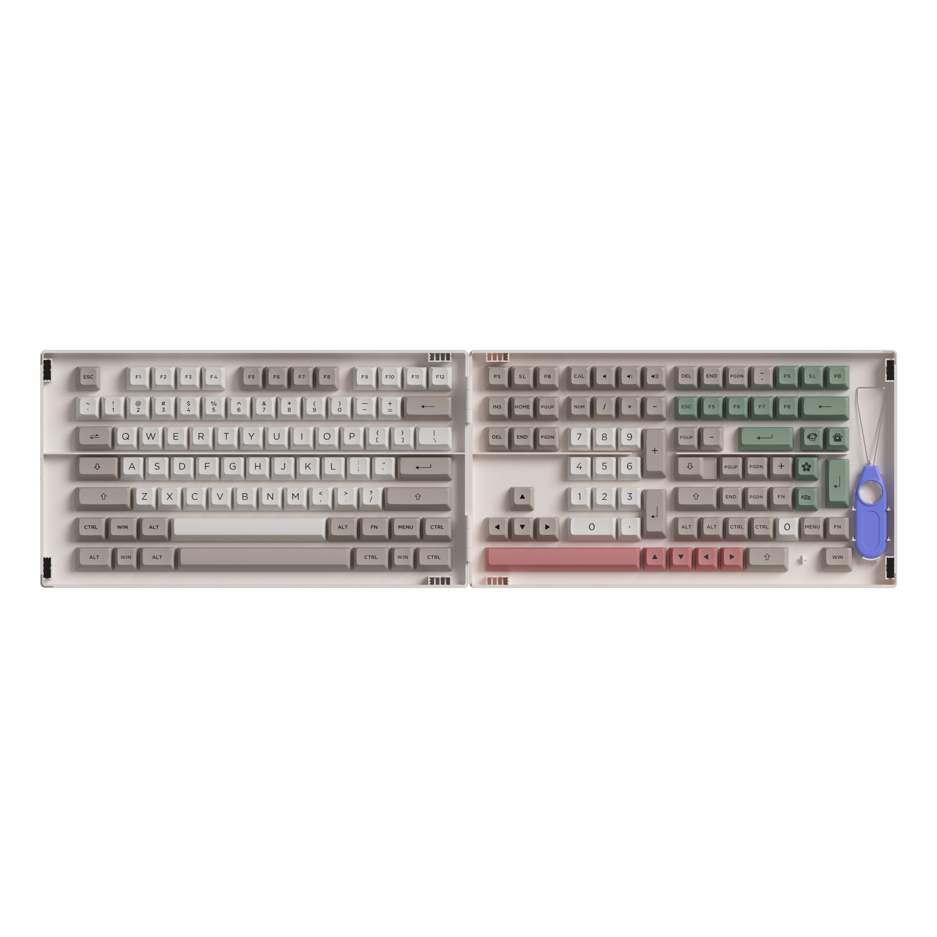 9009 Retro Keycap Set