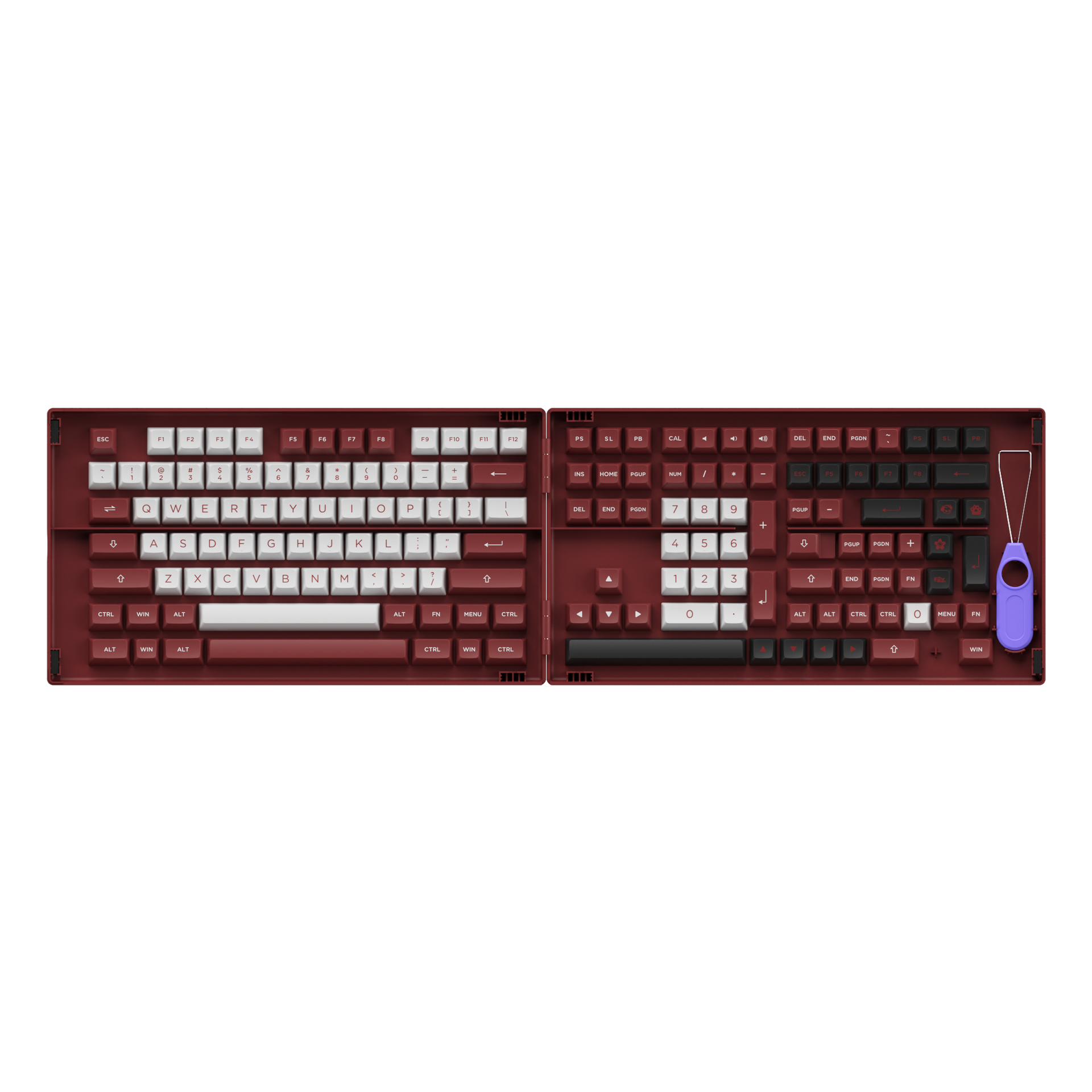 Chicago Theme Keycap Set (158-key)