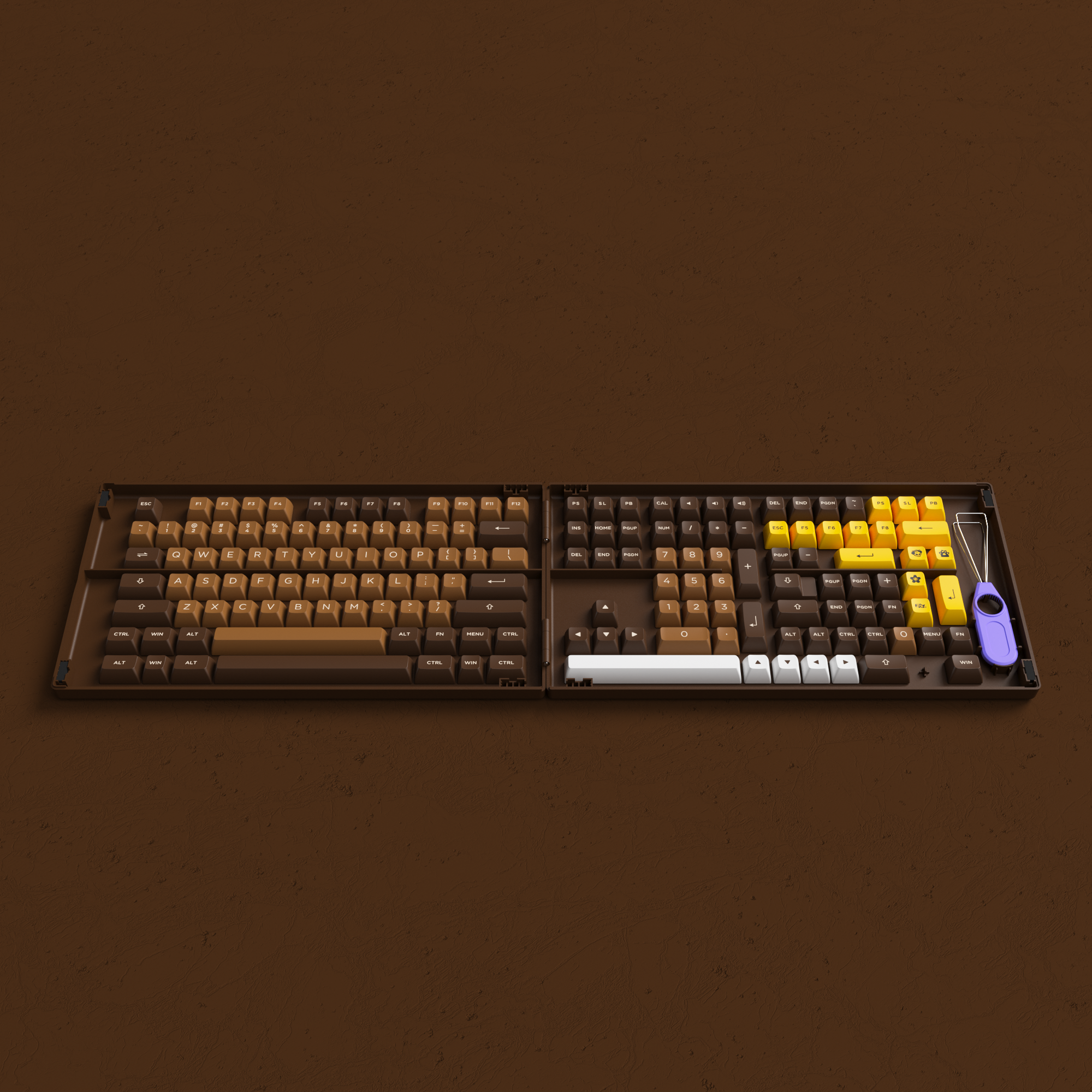 Chocolate Keycap Set(178-key)