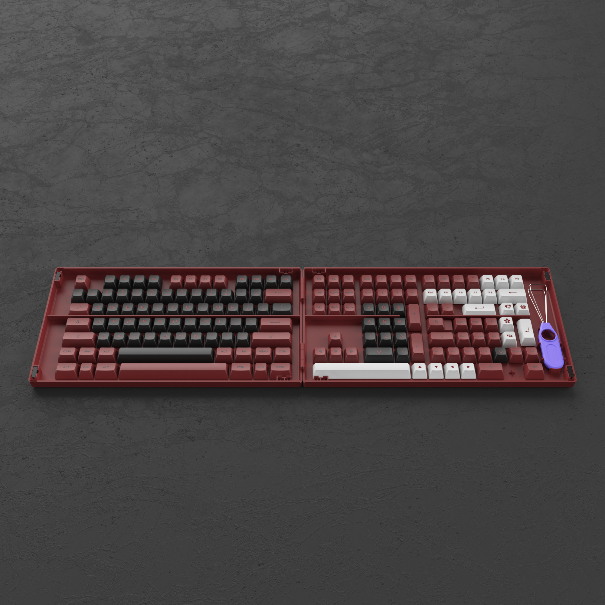 Bred Keycap-Set (158-Key)