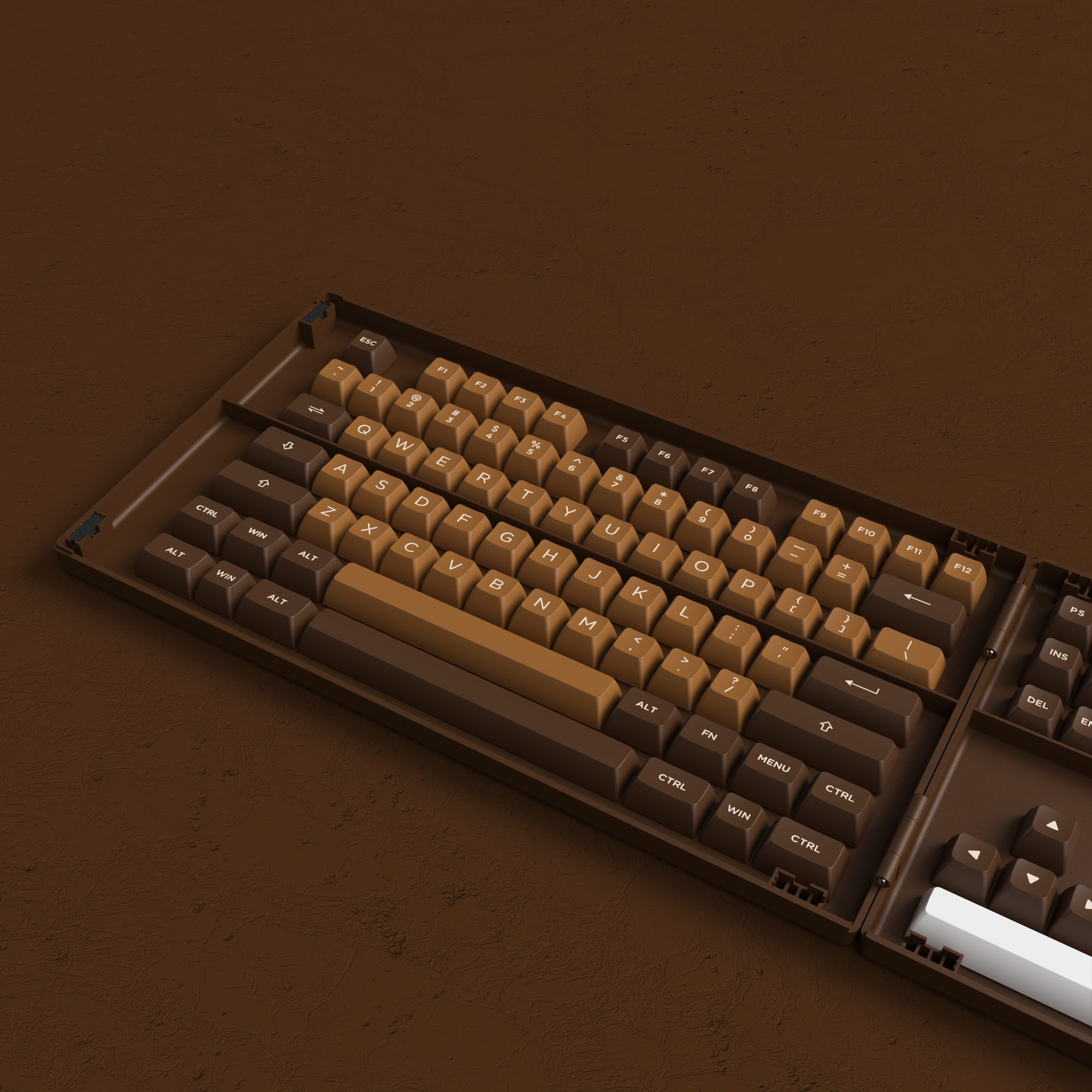 Schokoladen-Tastenkappen-Set (178 Tasten) 