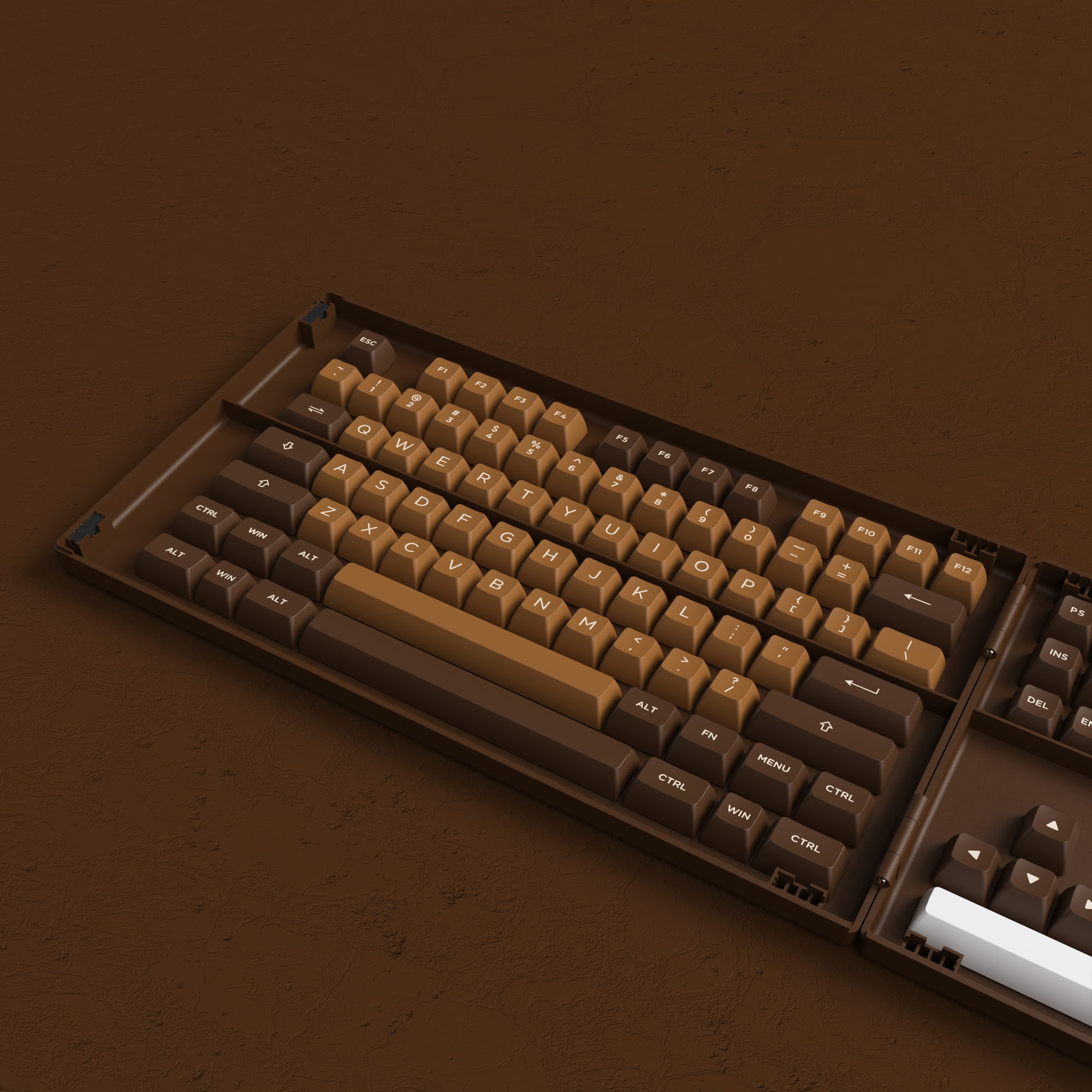 Jeu de touches chocolat (178 touches)